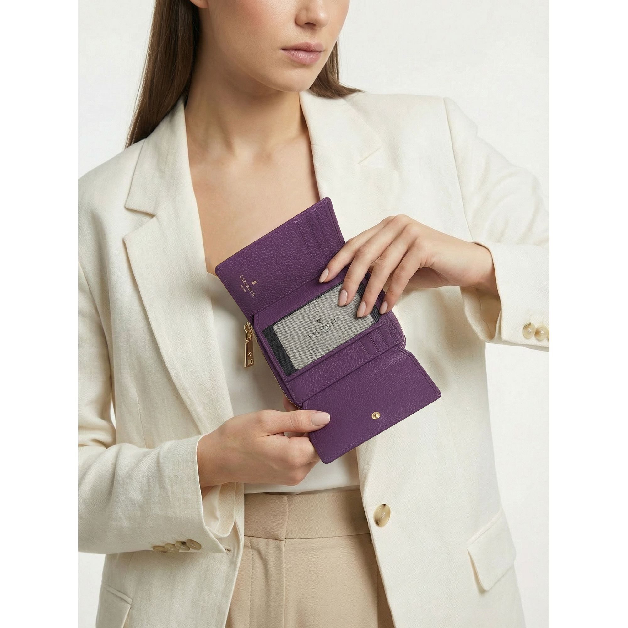 Lazarotti Geldbörse Bologna Leather, Leder