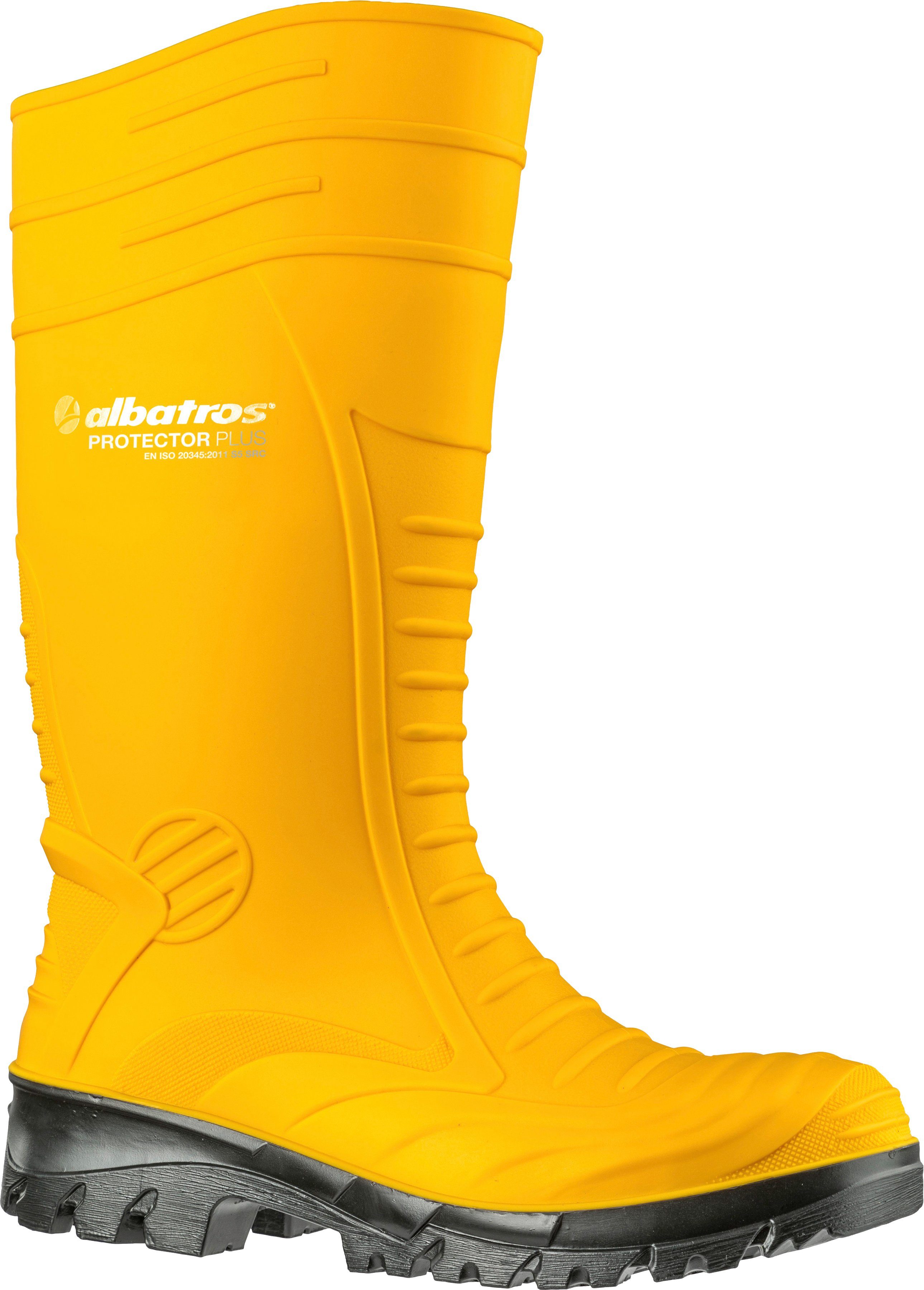 Albatros und Ausziehhilfe An- PLUS Sicherheitsstiefel PROTECTOR