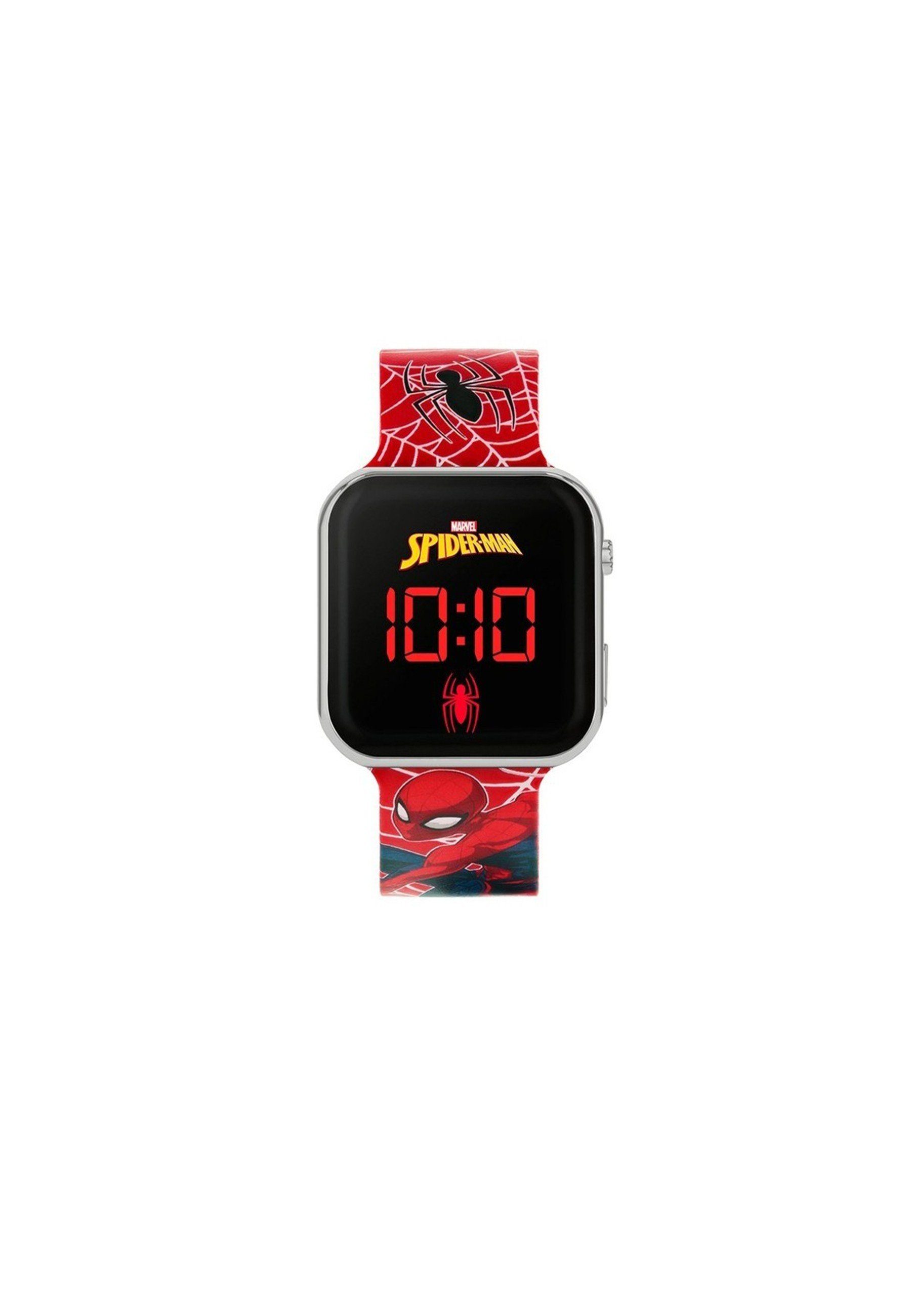 DISNEY Jewelry Digitaluhr Disney Spiderman LED Watch, (inkl. Schmuckbox)