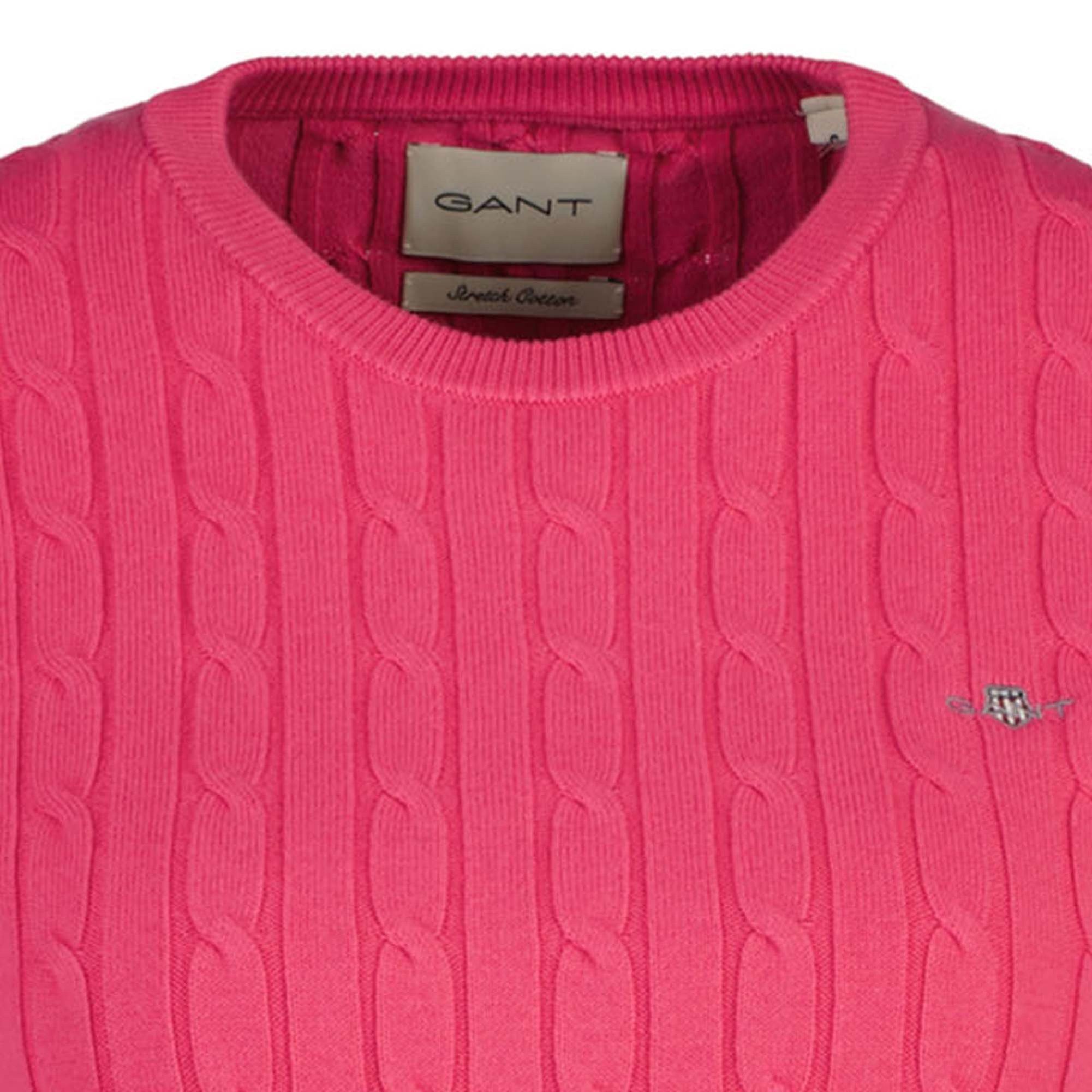 Gant Sweater Damen Strickpullover Baumwolle