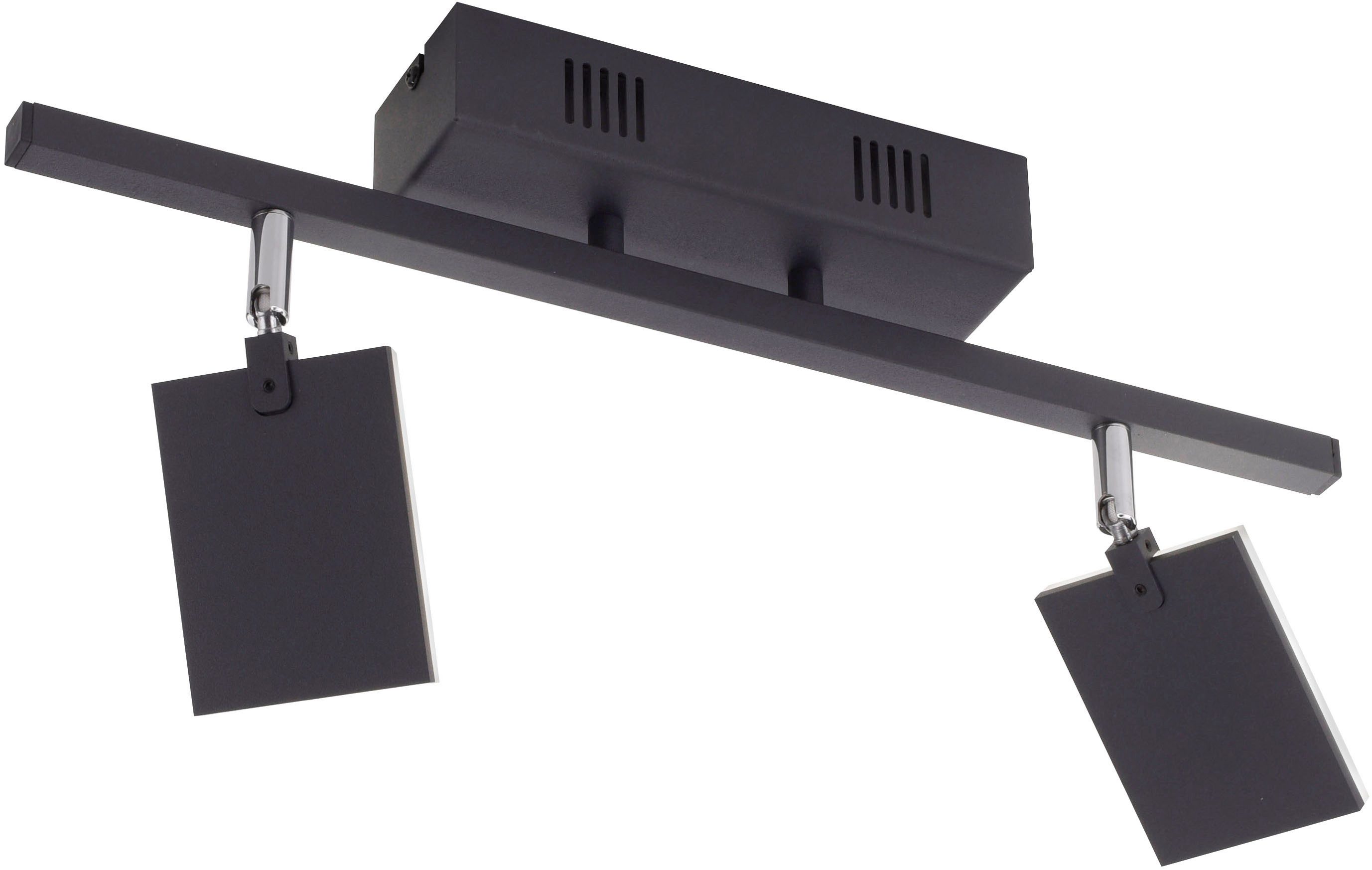 Neuhaus PURE LED Deckenleuchte PURE Mira, CCT - über Fernbedienung, LED fest integriert, warmweiß - kaltweiß, Dimmbar über Fernbedienung, CCT, Spotköpfe verstellbar