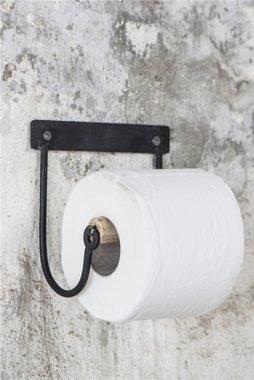 Ib Laursen Toilettenpapierhalter Metall Holzrolle