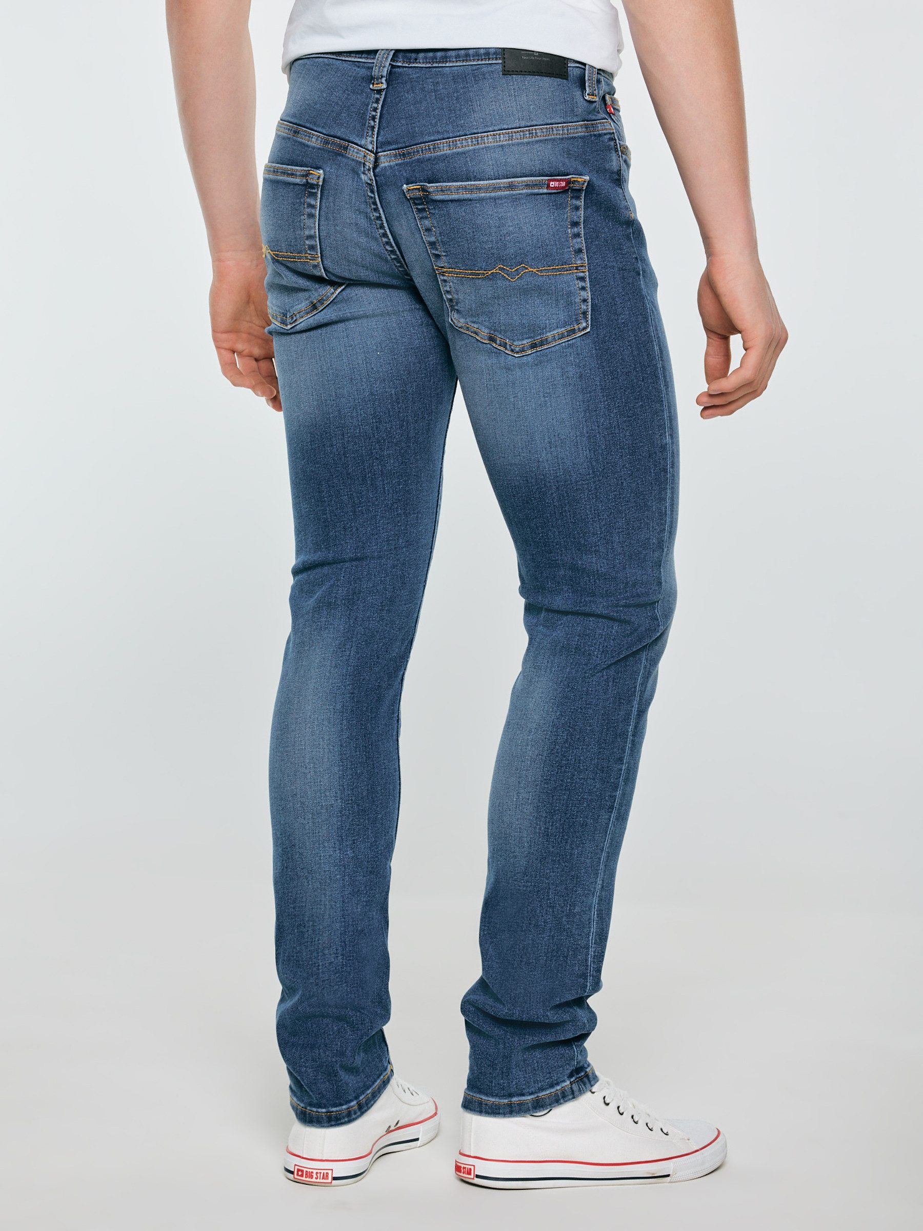 BIG STAR Slim-fit-Jeans RONAN normale Leihöhe