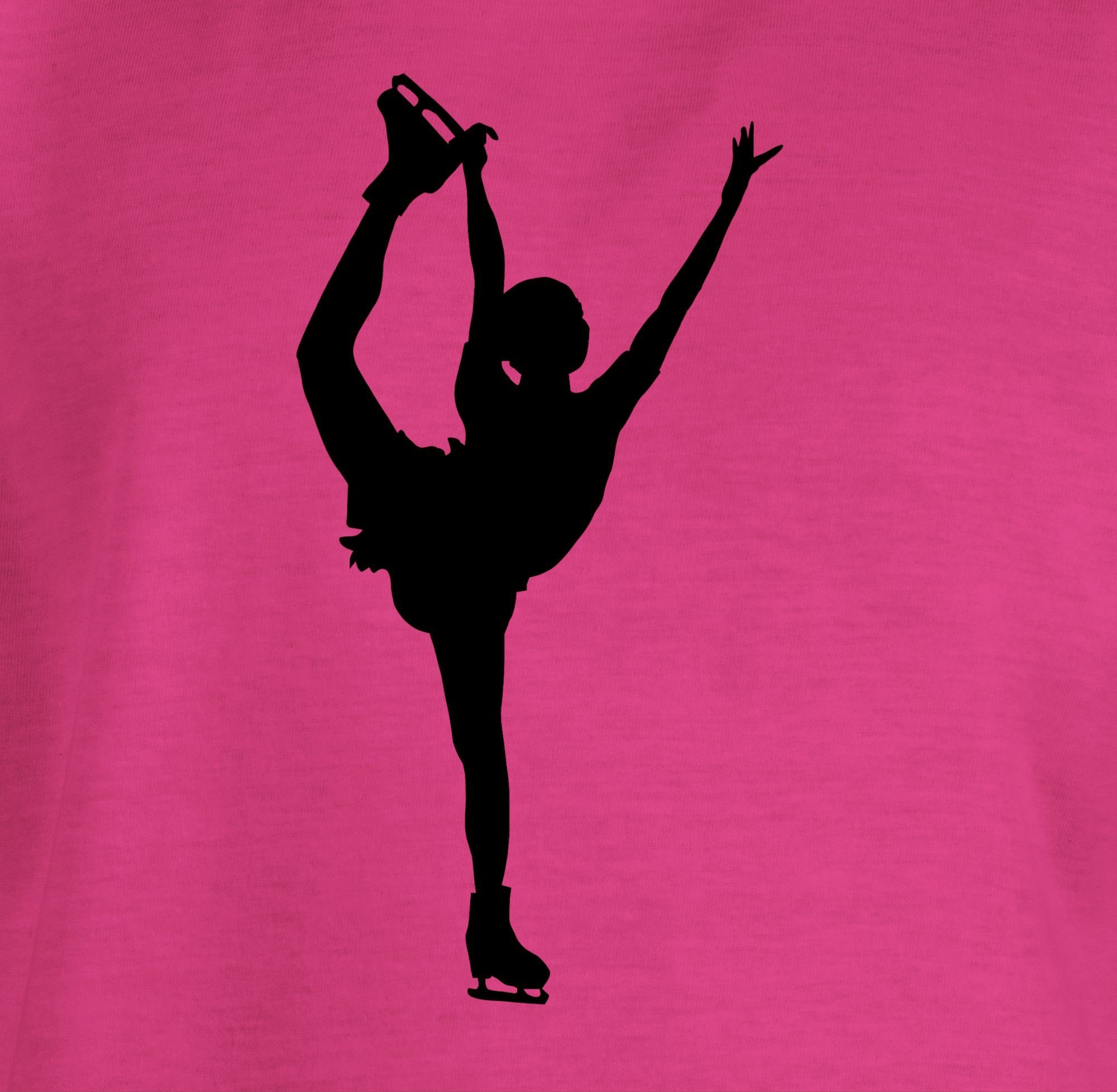 Shirtracer T-Shirt Eiskunstläuferin Einzellaufen Kinder Sport Kleidung