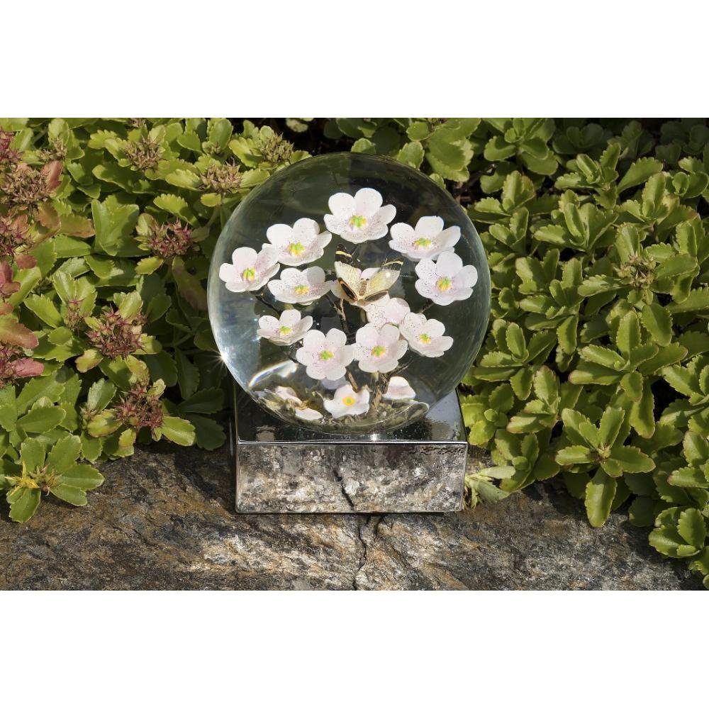 Cool Snow Globes Skulptur Schneekugel Schmetterling auf Ast