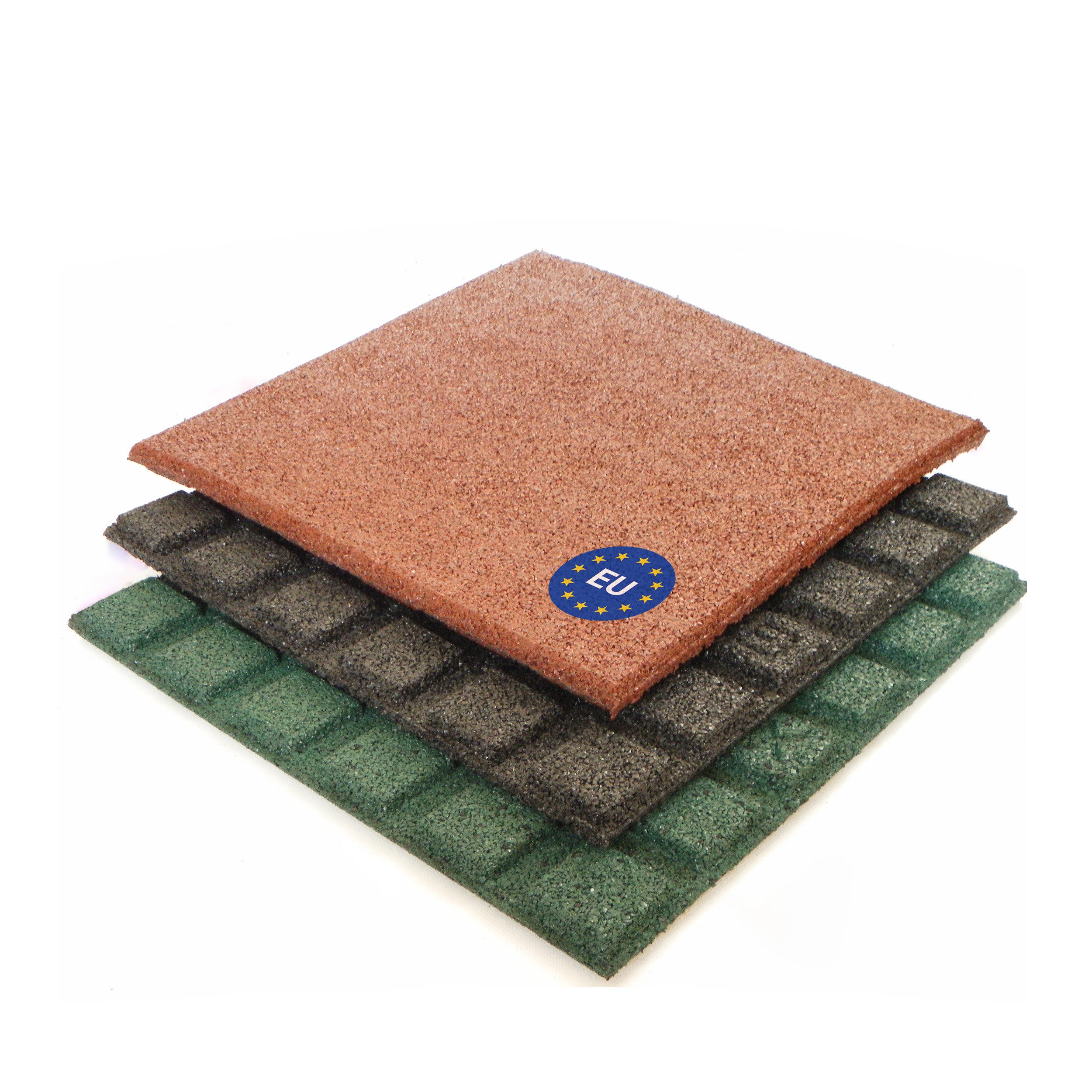 Gartenpirat Gummimatte Fallschutzmatte 50x50 cm Gummimatte günstig online kaufen