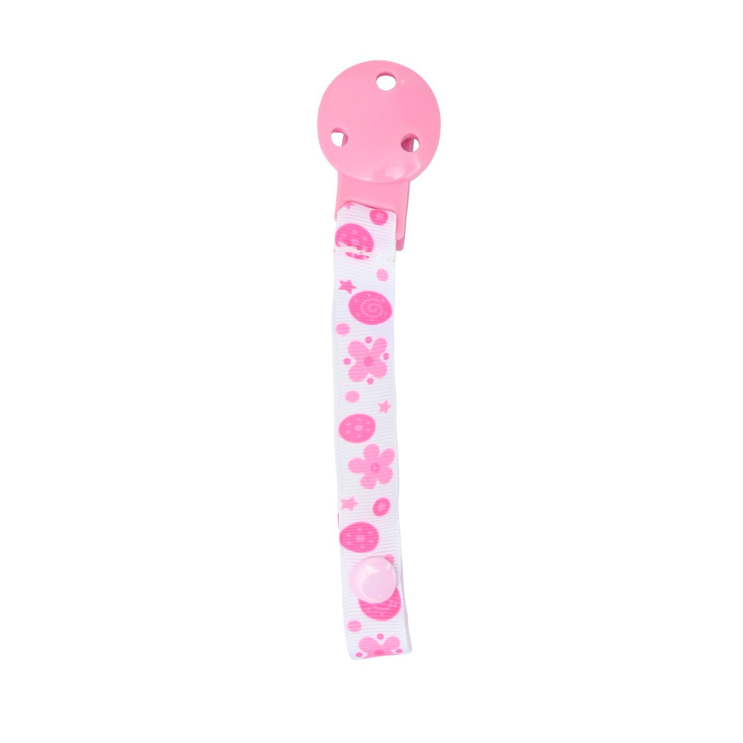 Clip, rosa ab Geburt Geburt, Baby-Schnullerkette Lorelli Schnullerband, Schnuller ab Schnullerhalter,