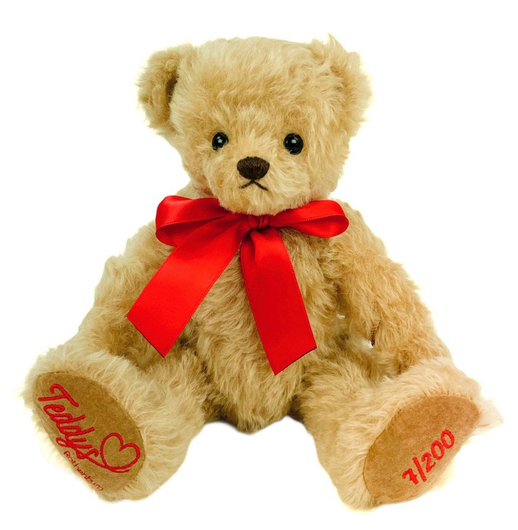 Teddy Hermann® Dekofigur Teddy Hermann Teddybär Exklusiv goldbraun 30 cm