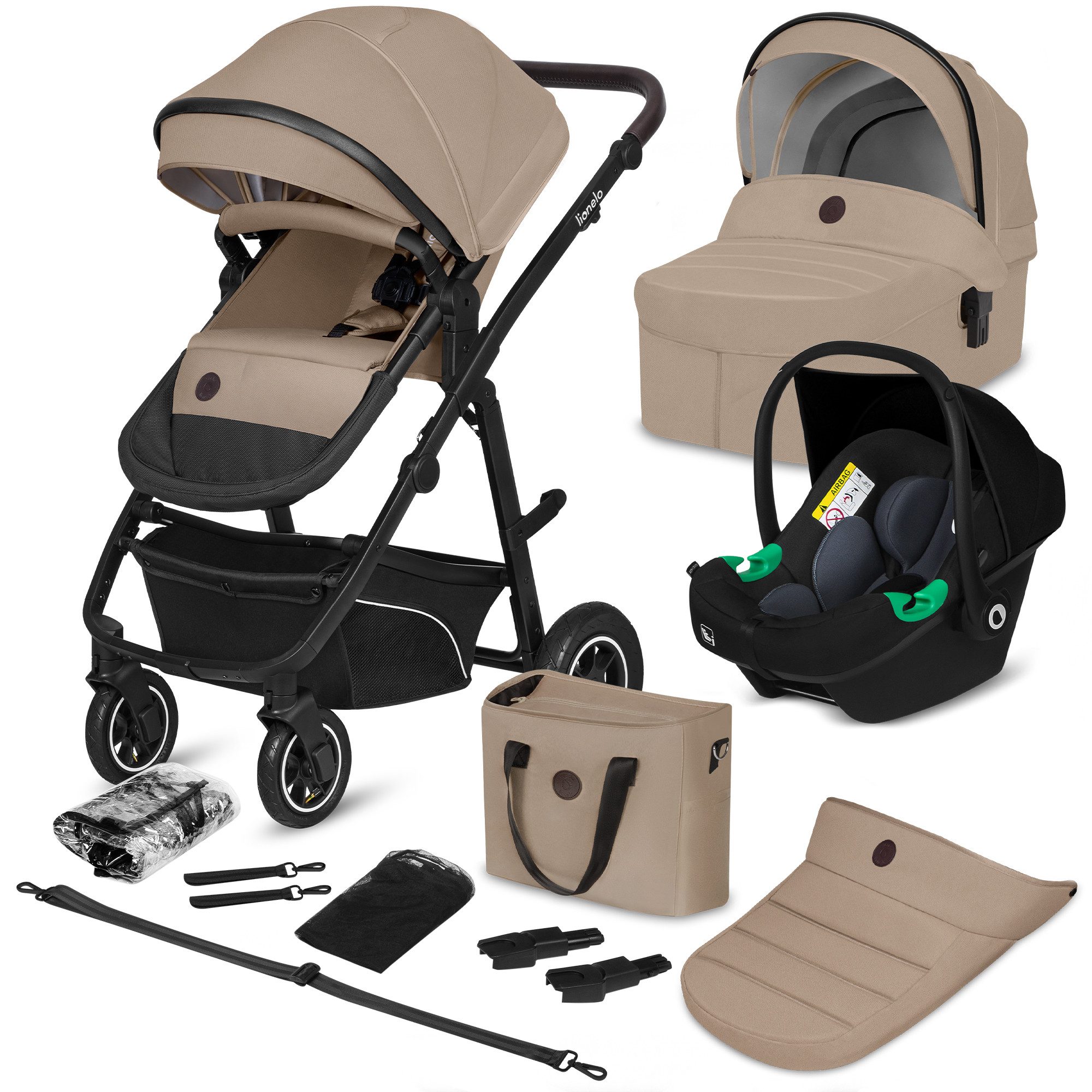 Kombi-Kinderwagen BIANKA 3 IN 1