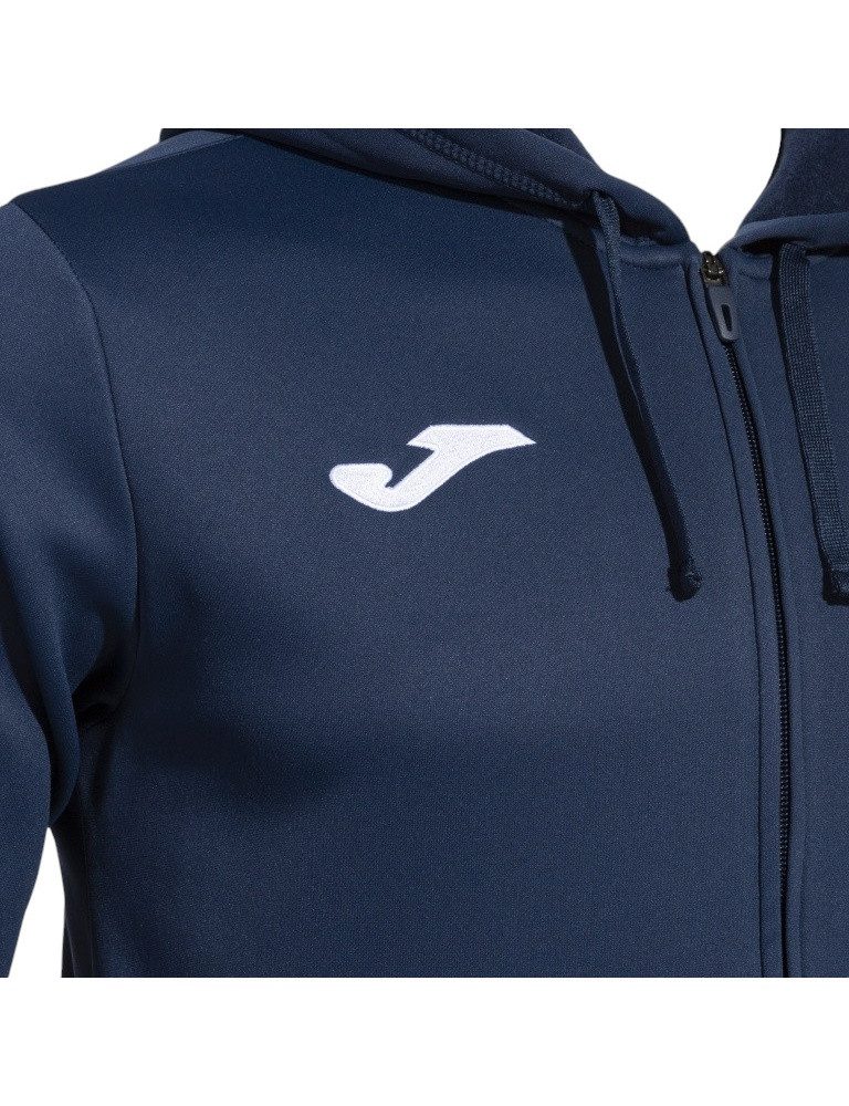 Joma Trainingsjacke Kapuzenjacke Olimpiada Full-Zip (Fleece-Futter) marineblau Herren