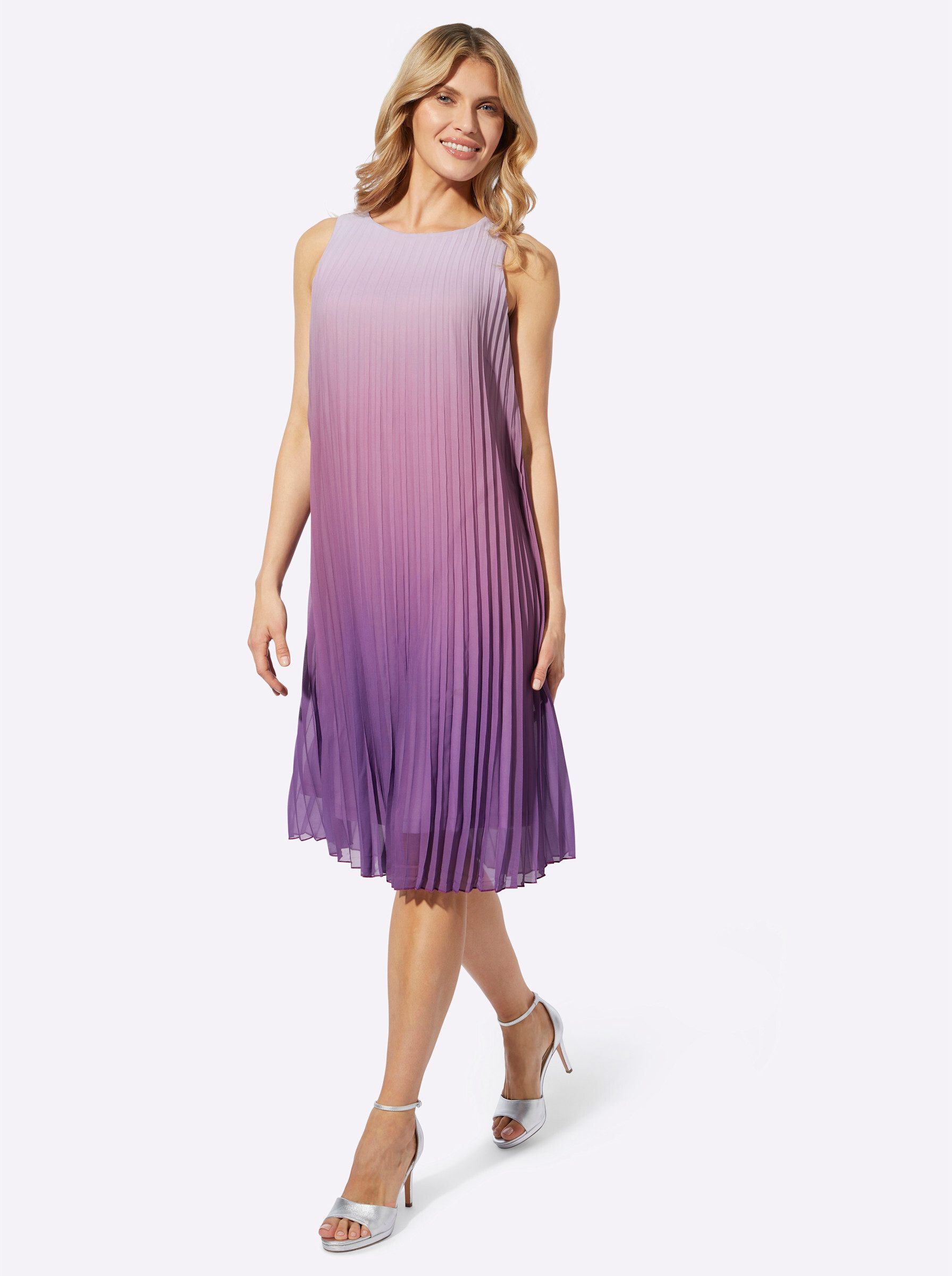 Sieh an! Etuikleid Plisseekleid . günstig online kaufen