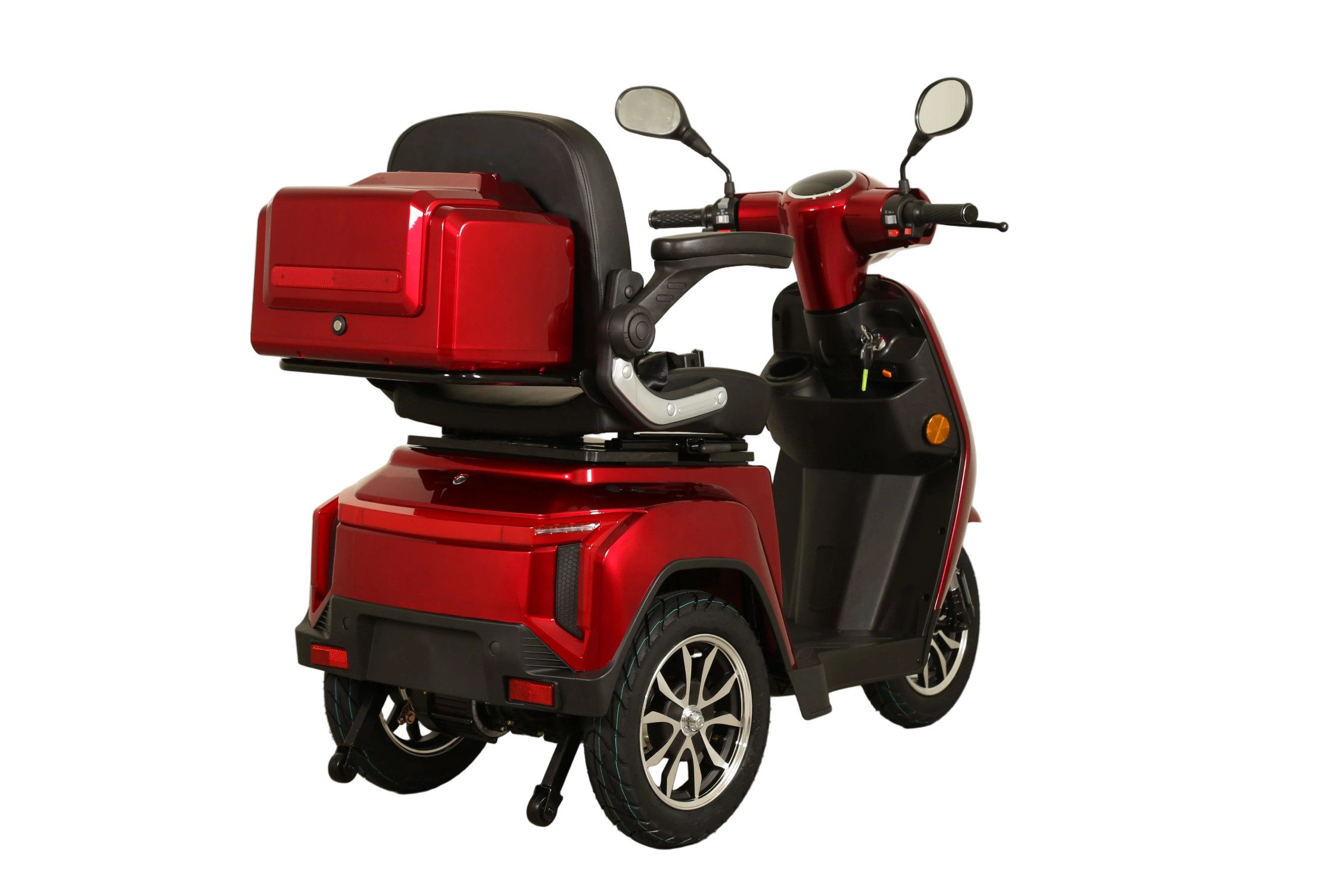 Aktiv mobil Elektromobil AM E-Rider 1000, 25 km/h mit Topcase, 1000 W, 25 km/h, Topcase mit Fassungsvermögen von ca. 25 l, Staufach mit ca. 19 l – Bild 4 von 5