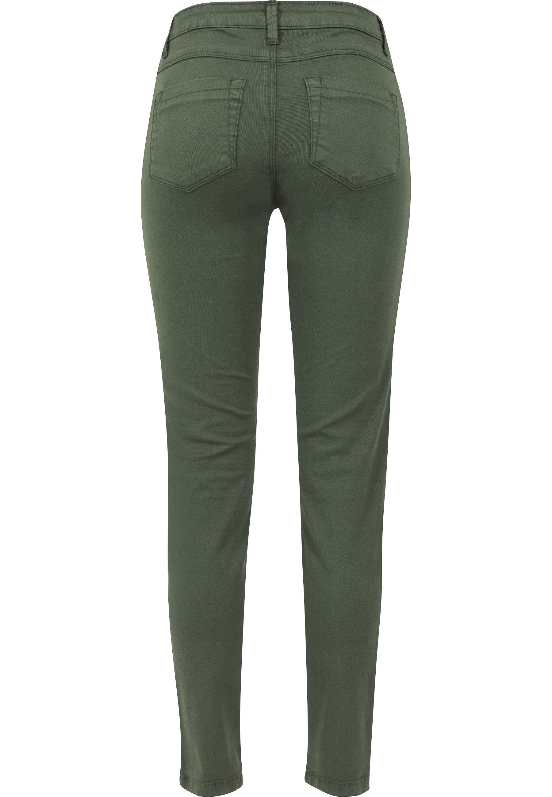 URBAN CLASSICS Bequeme Jeans Urban Classics Damen Ladies Stretch Biker Pants (1-tlg)