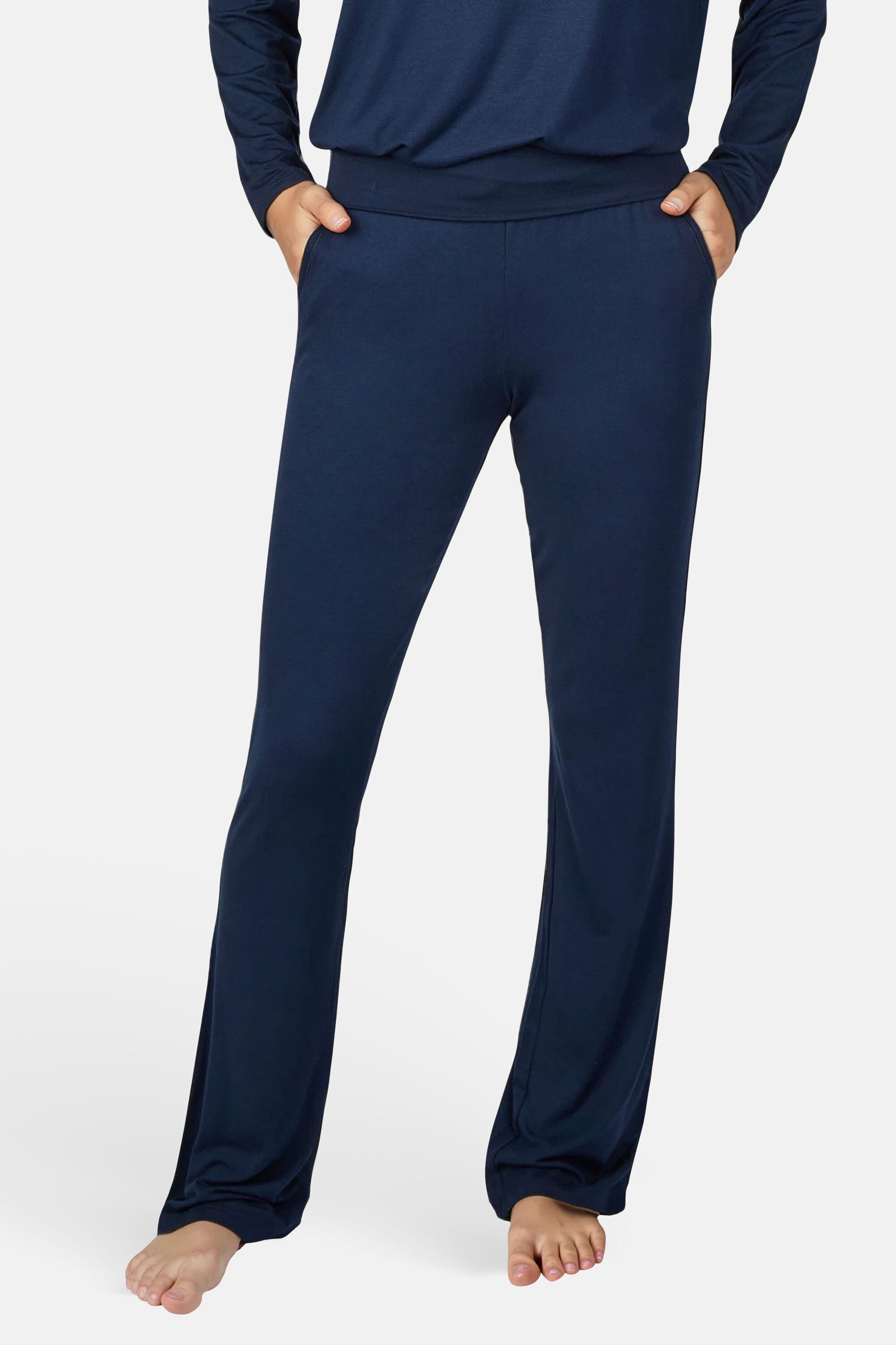 MYJAMA Pyjama Bonny Klassisch, weiche Qualität, elastisch, figurumschmeichelnd