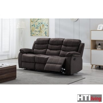 HTI-Living Polstergarnitur Sofagarnitur Kirwall, (Set, 3-tlg., 1x Sofa, 1x Zweisitzer, 1x Sessel), Couch Zweisitzer Sessel mit Fußstütze