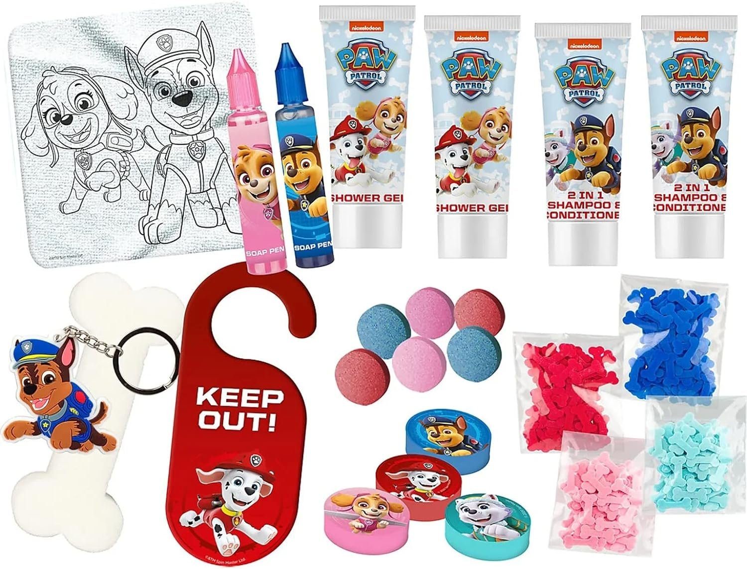 KTN Dr. Neuberger GmbH Adventskalender Paw Patrol Badekalender für Kinder
