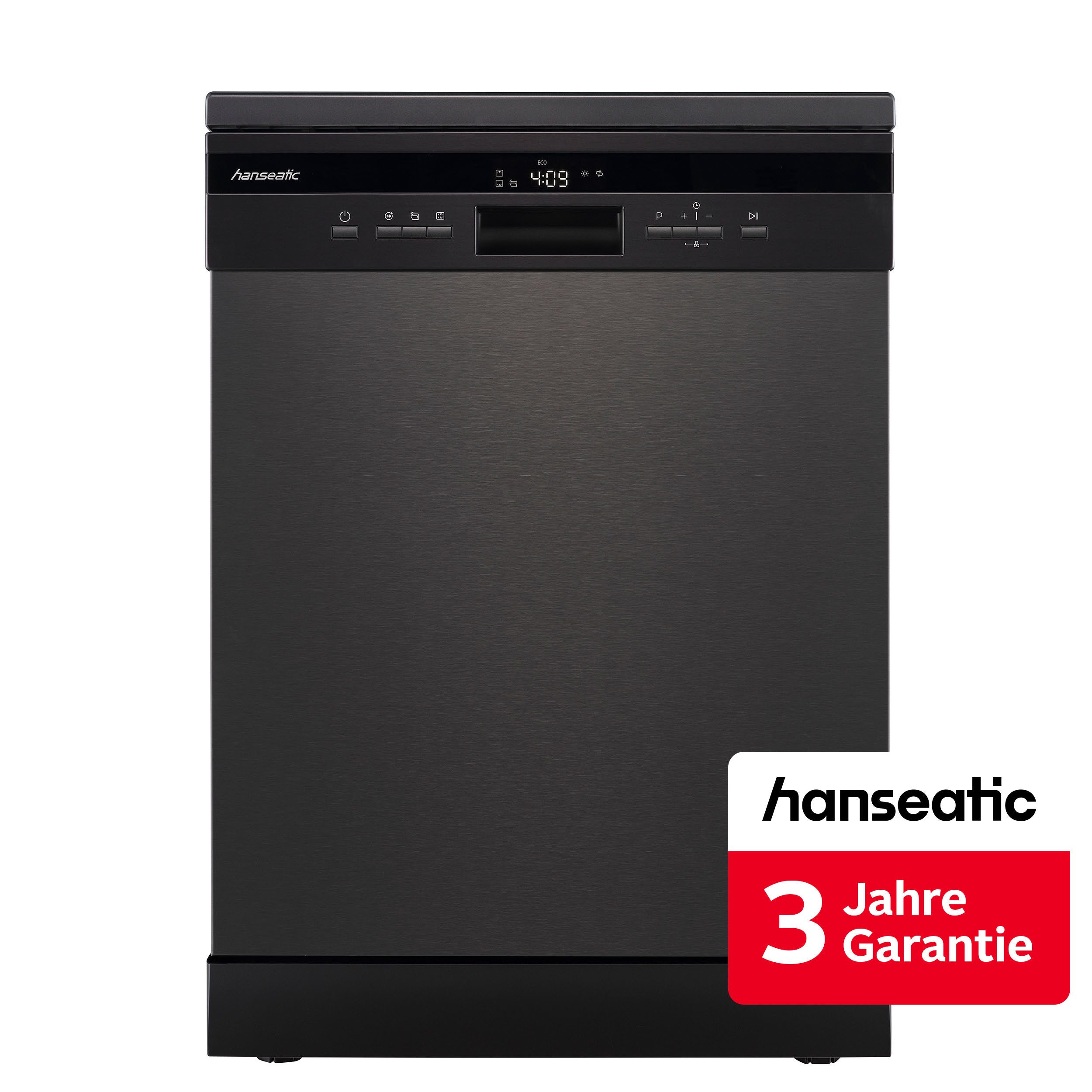 Hanseatic Standgeschirrspüler HF6B14B35E, 14 Maßgedecke, inkl. 3 Jahre Herstellergarantie
