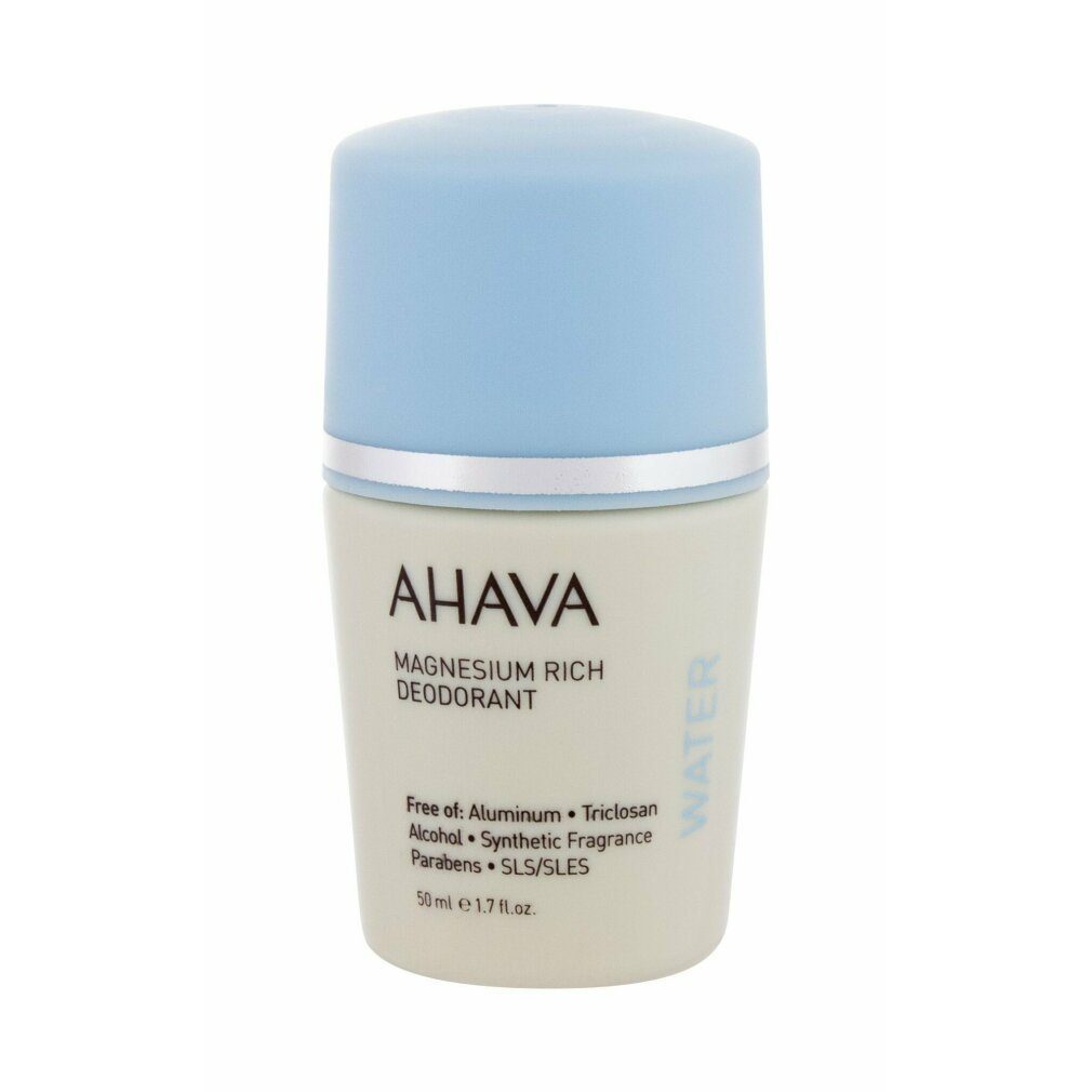 AHAVA Deo-Roller Deadsea Water Roll on Mineral Deodorant Alle Hauttypen