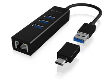 USB 3.0 HUB & LAN Adapter Netzwerk-Adapter