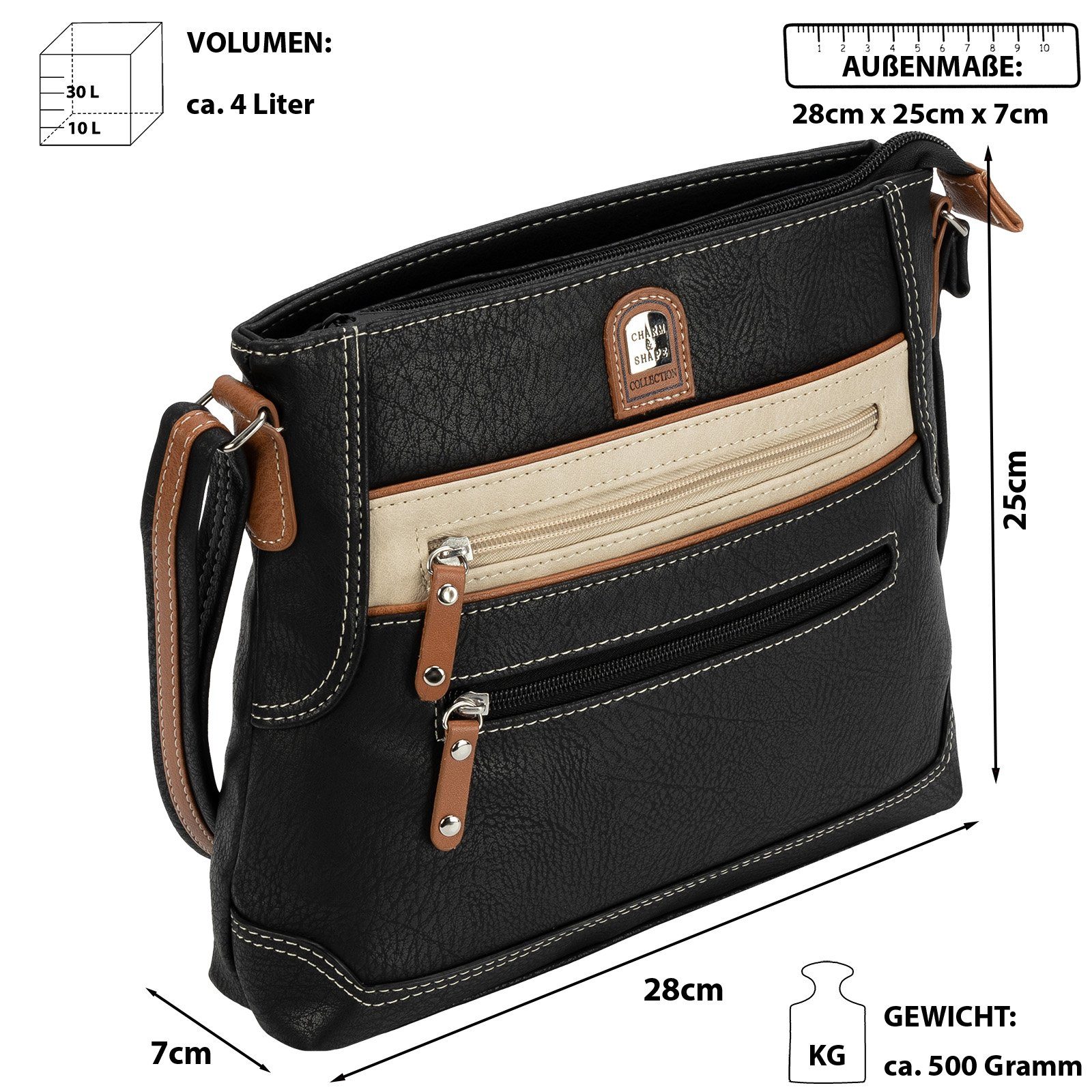 EAAKIE Umhängetasche Damen Tasche Schultertasche Umhängetasche günstig online kaufen