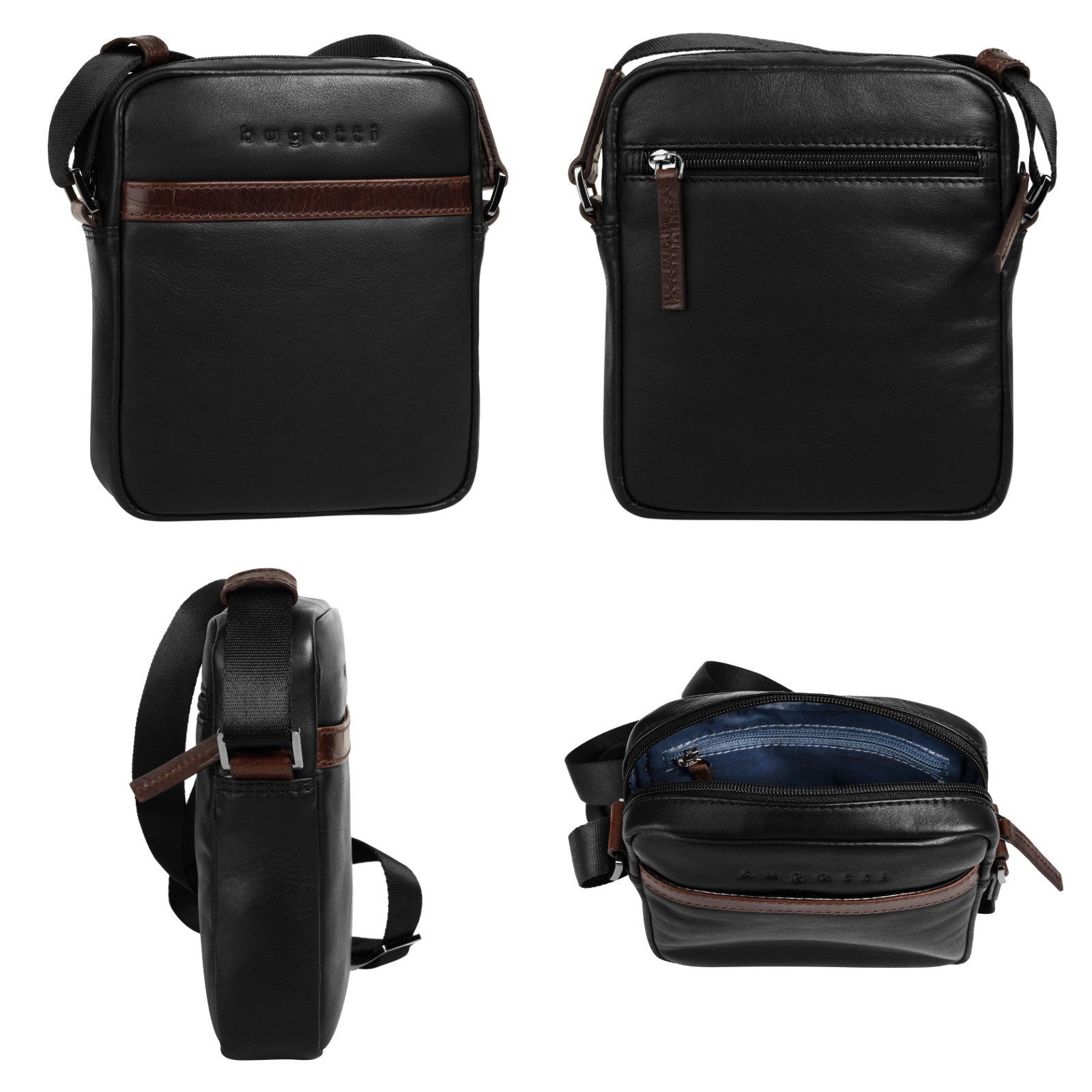 bugatti Umhängetasche CORSO DELUXE, echt Leder günstig online kaufen