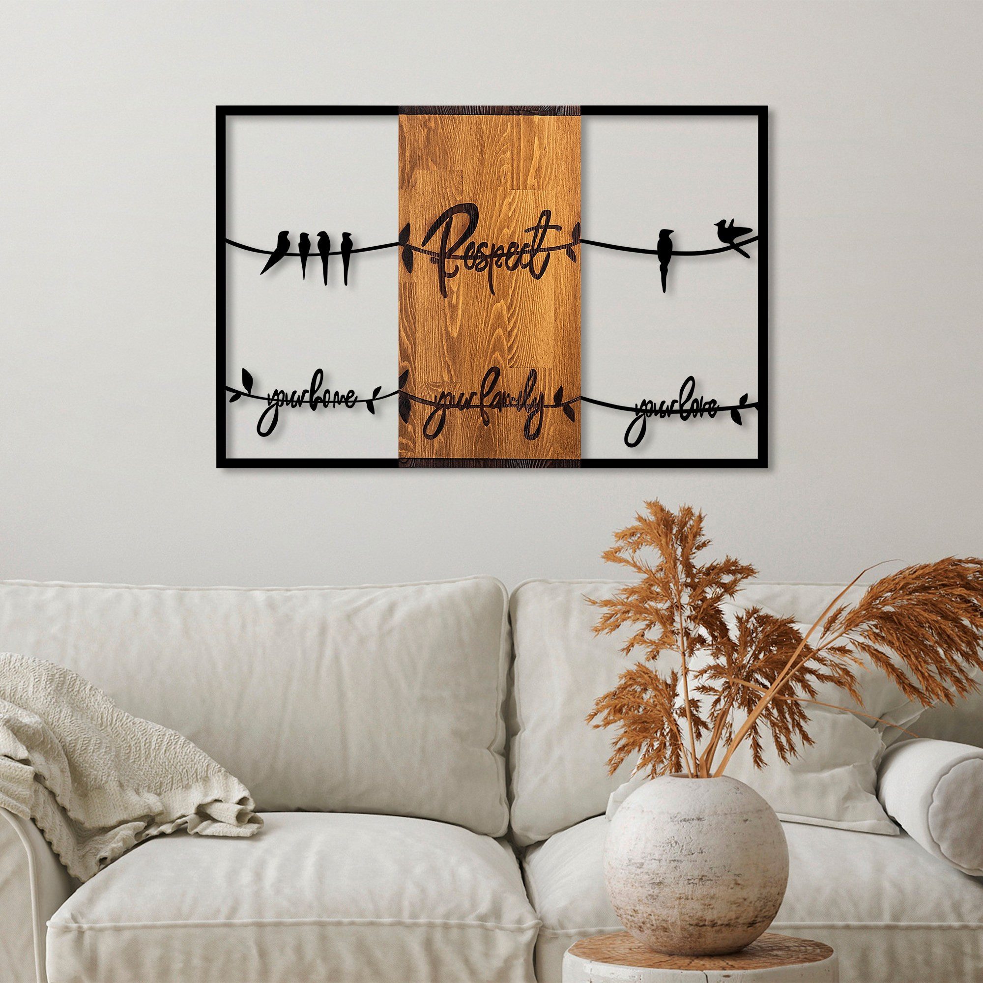 Wallity Wanddekoobjekt 100% WOODEN günstig online kaufen