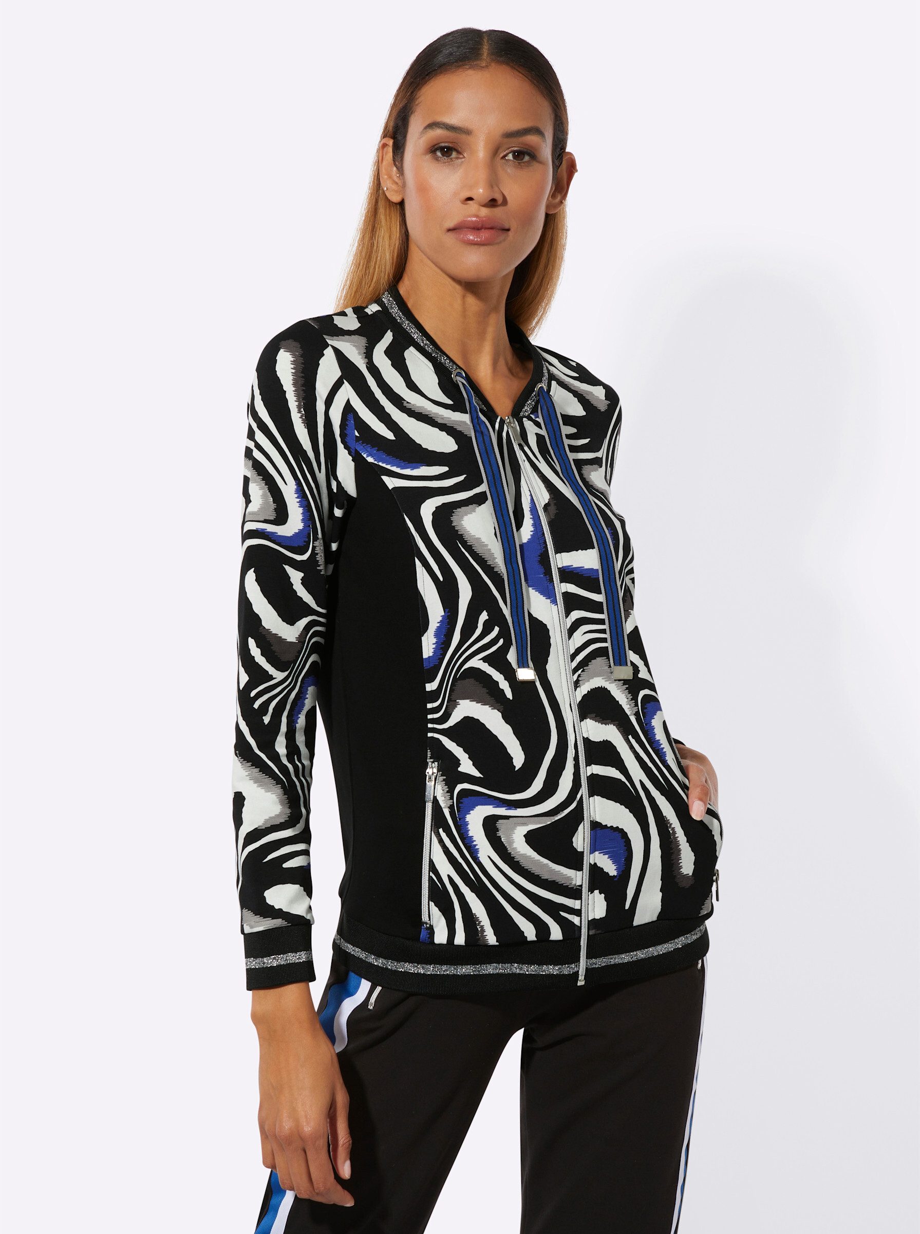 creation L Trainingsjacke Jacke Langarm