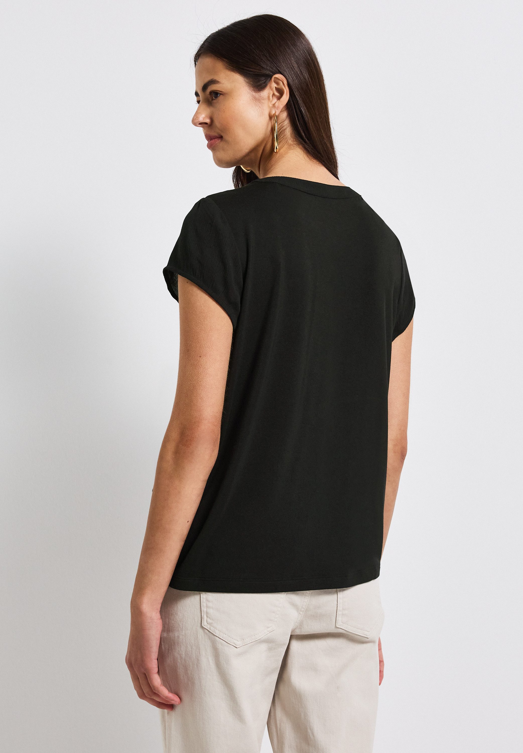STREET ONE T-Shirt im Tunika-Look günstig online kaufen