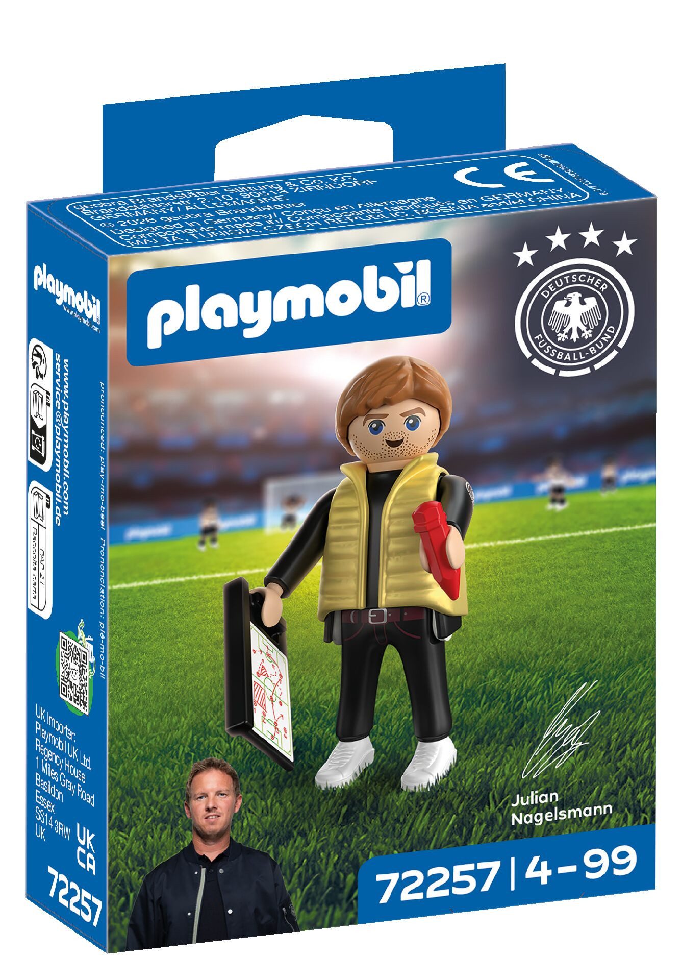 Playmobil® Julian Nagelsmann (72257), DFB Konstruktions-Spielset, Made in Europe