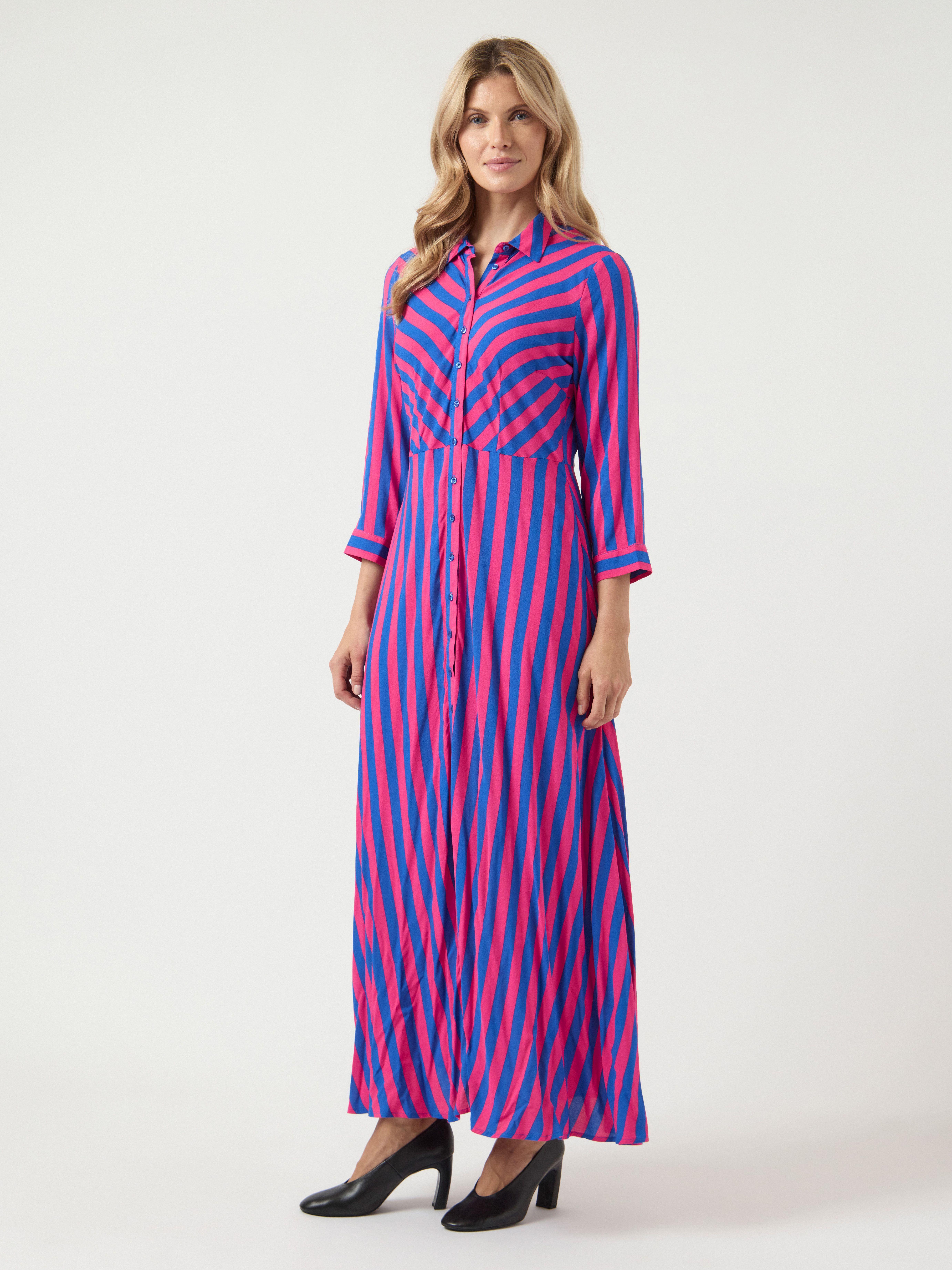 Y.A.S Hemdblusenkleid YASSAVANNA LONG SHIRT DRESS Sommerkleid, mit 3/4 Ärme günstig online kaufen