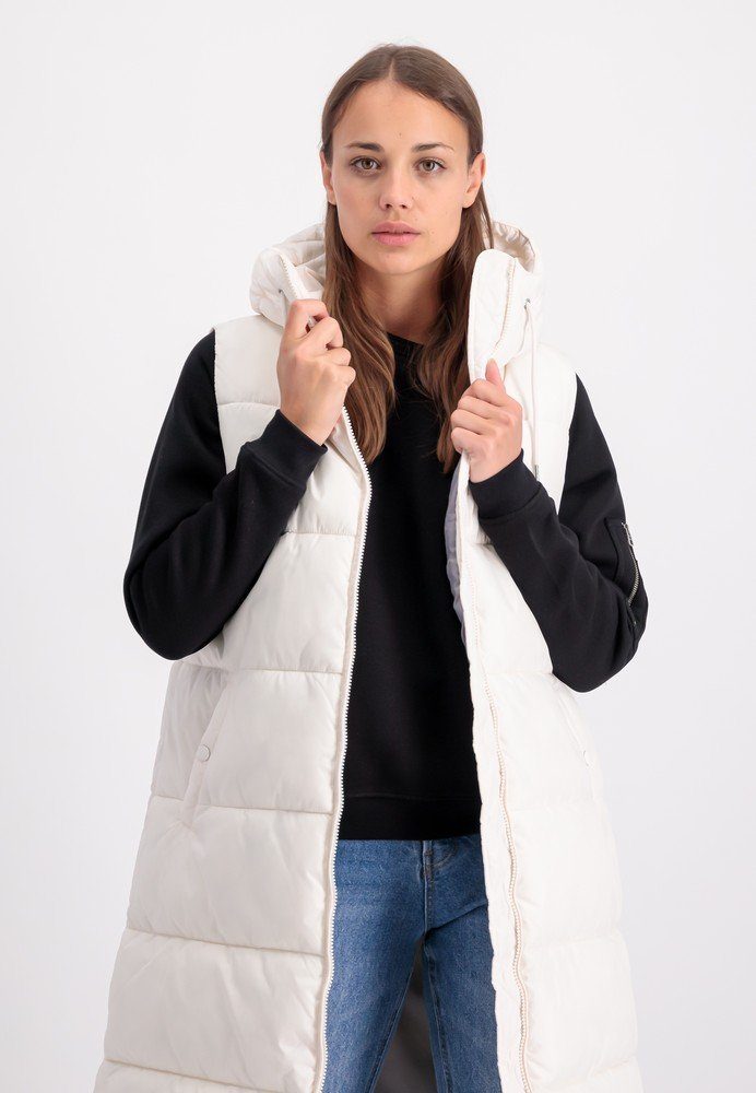 Alpha Industries Sweatweste Long Puffer Vest Wmn