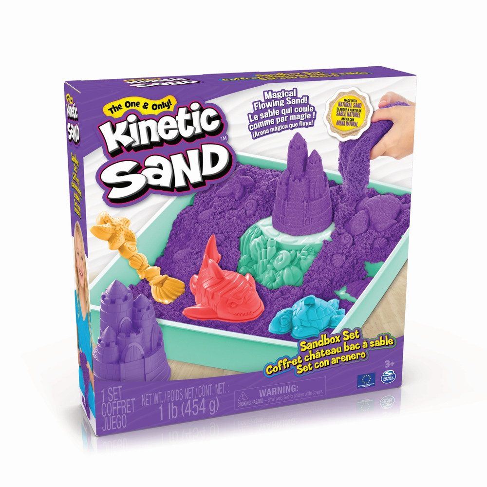 Spielsand Kinetic Sand Box - versch. Farben erhältlich - 1 Stück