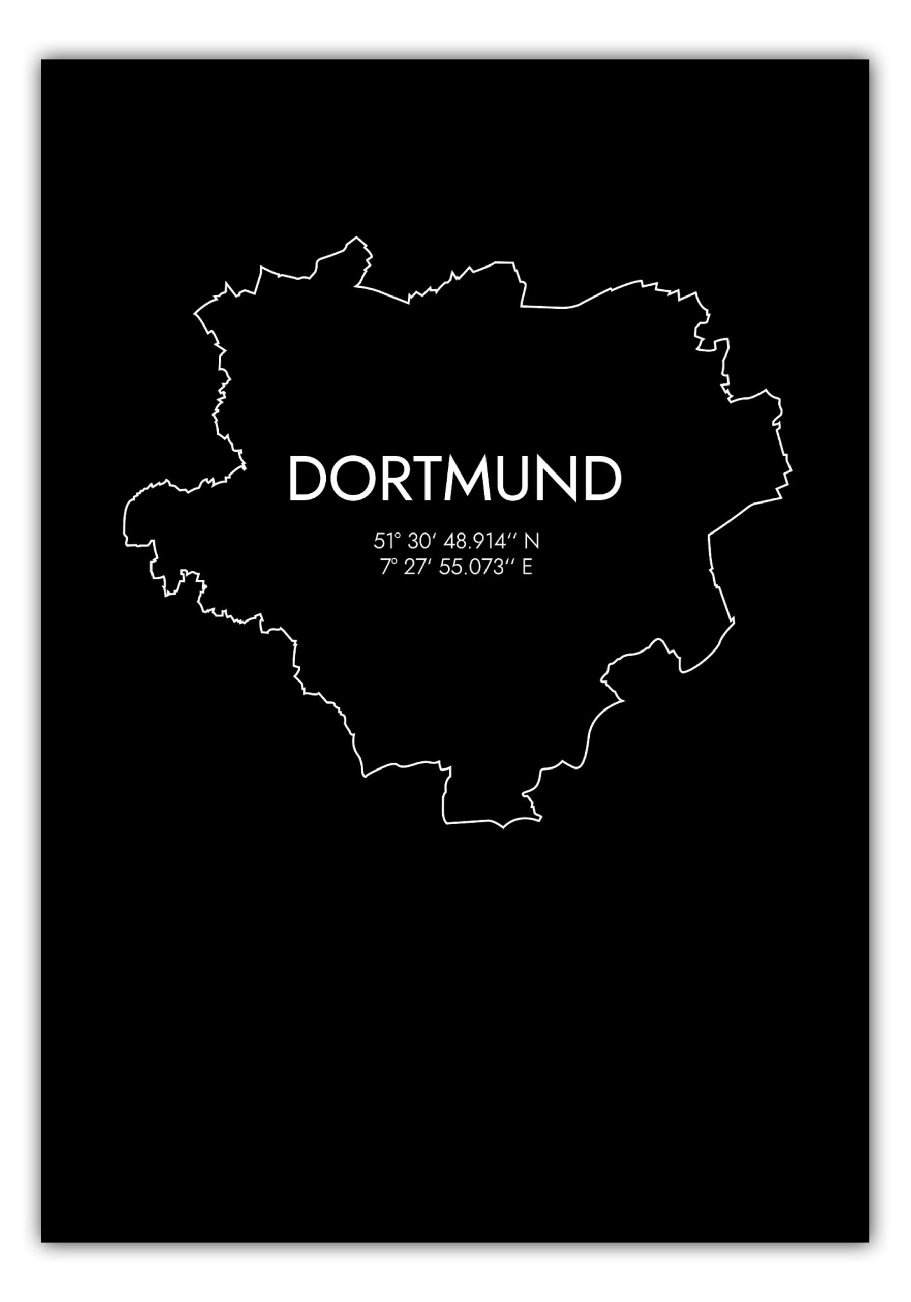 MOTIVISSO Poster Dortmund Koordinaten #7