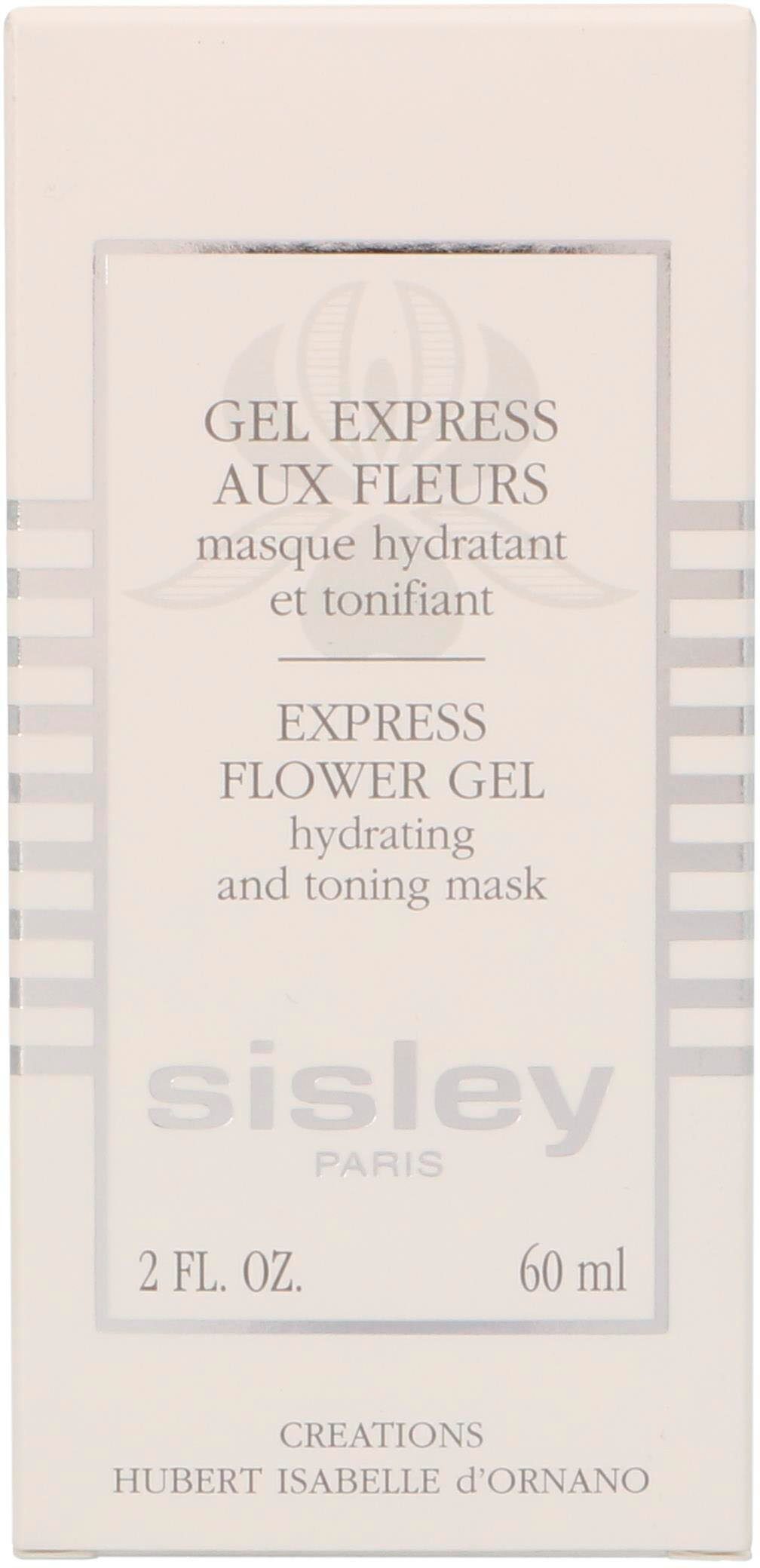 sisley Gesichtsgel Express Flower Gel, Erfrischend, feuchtigkeitsspendend, für schlaffe oder müde Haut.