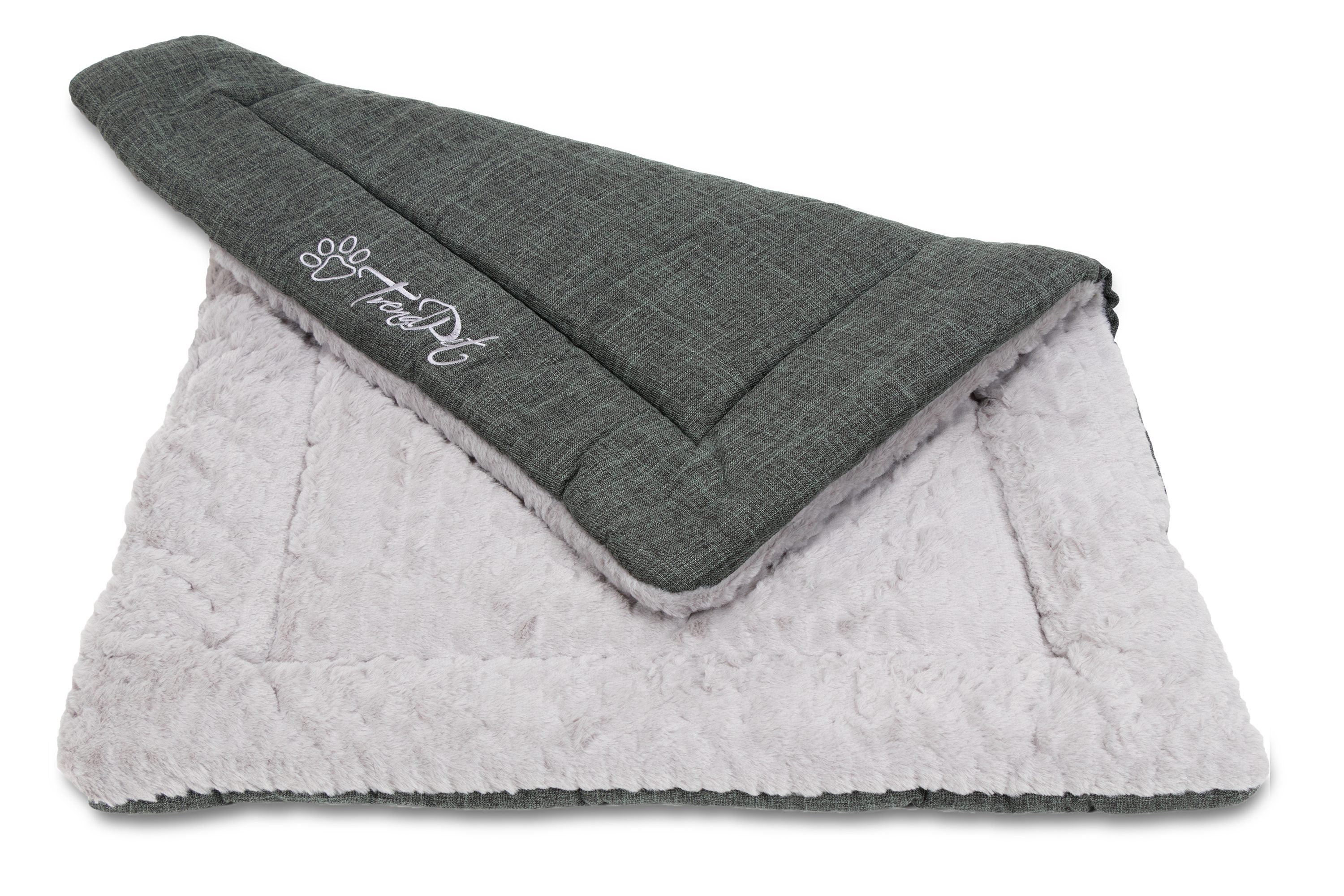 TrendPet Hundematte Hundedecke "Heaven" Grau, 100% Polyester, in 6 Größen erhältlich