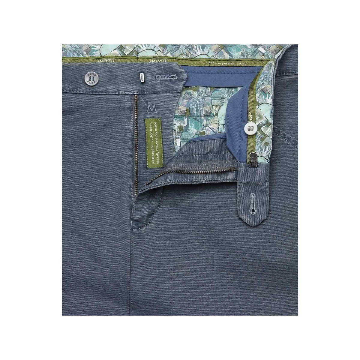 MEYER regular (1-tlg) blau Shorts