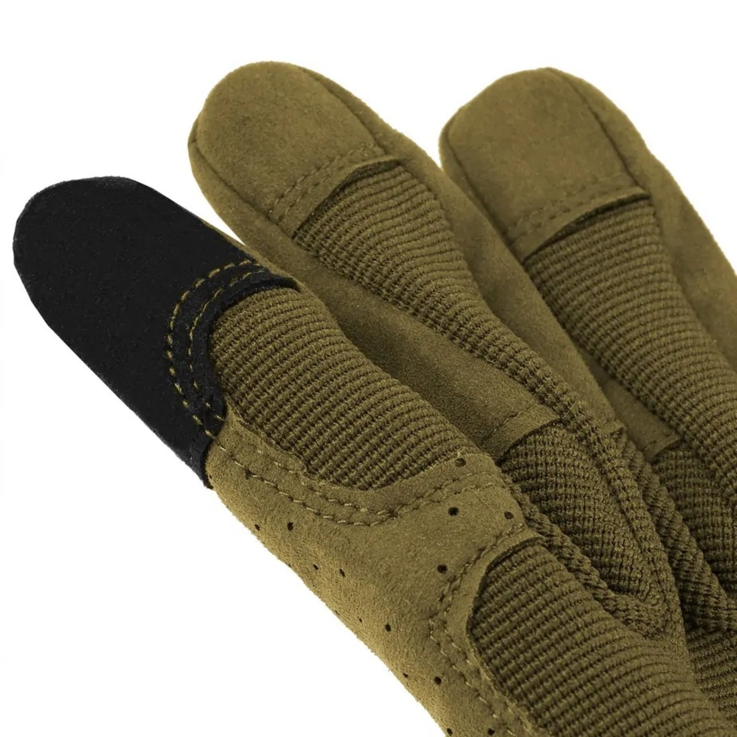 Foxter Multisporthandschuhe Taktische Schutzhandschuhe Militär Outdoor Oliv L/XL (Taktische Schutzhandschuhe Outdoor Touchscreen mit Klettverschluss, Taktische  – Bild 4 von 5