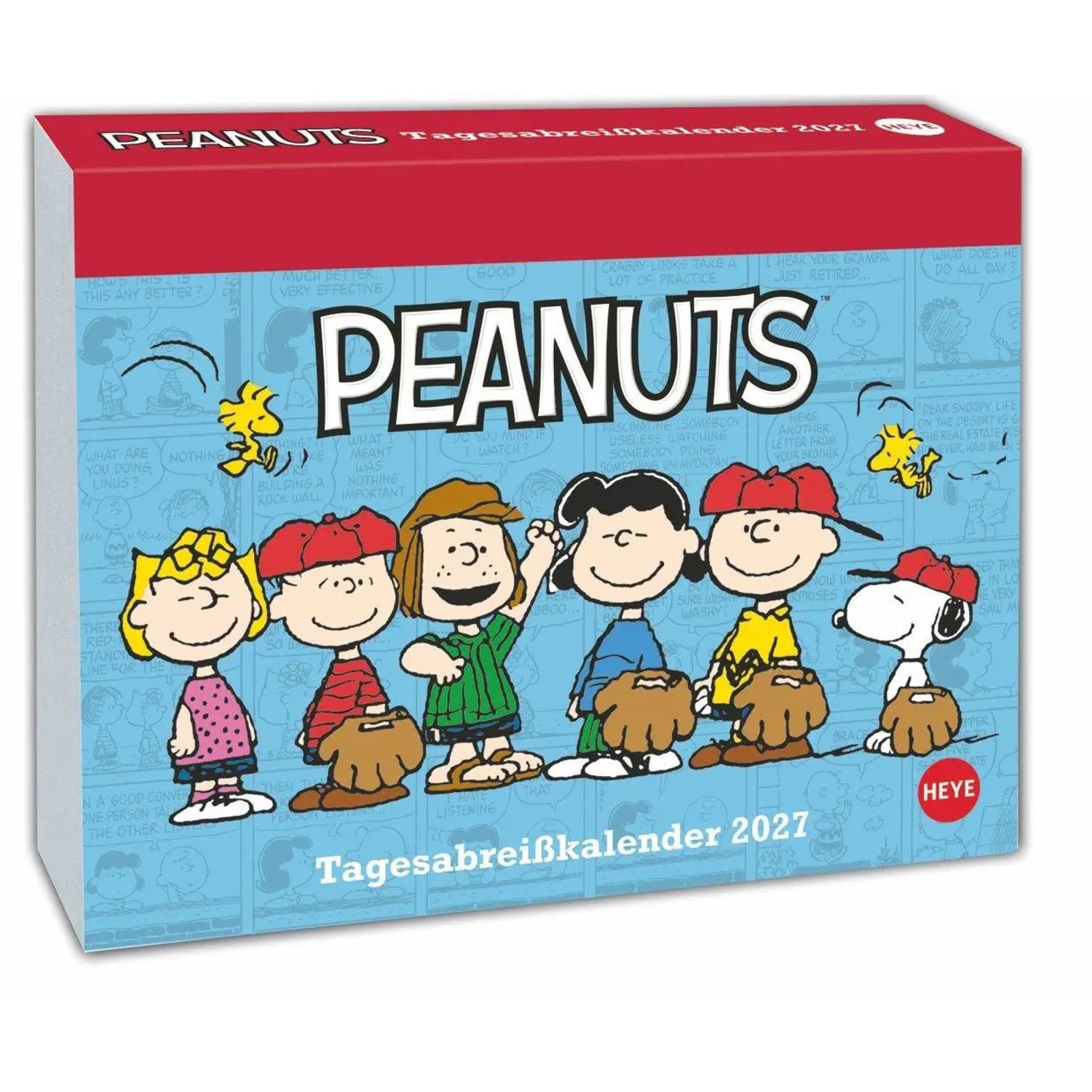HEYE Abreißkalender Peanuts Tagesabreißkalender 2027