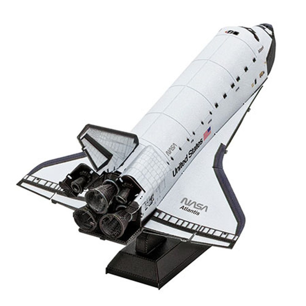 Invento Puzzle Metal Earth, Space Shuttle Atlantis - 3D Metall Puzzle, Puzzleteile