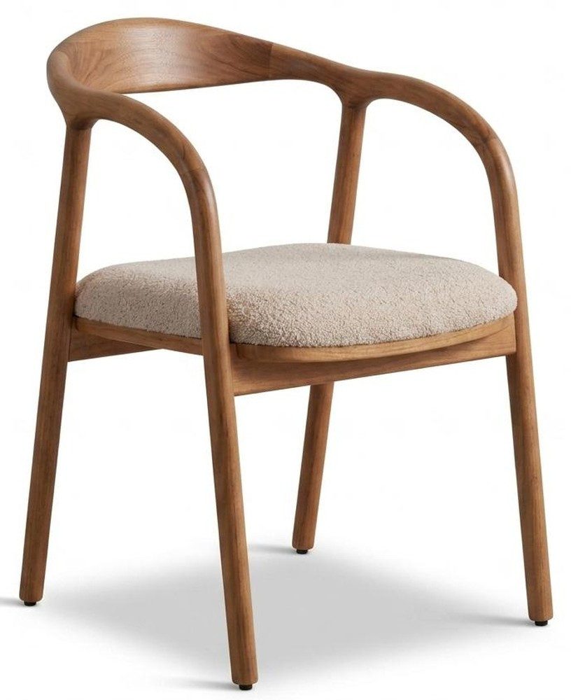 Xlmoebel Esszimmerstuhl Stuhl bequem kompakt Esszimmer praktisch Stil modern braun (1-tlg., 1 St)