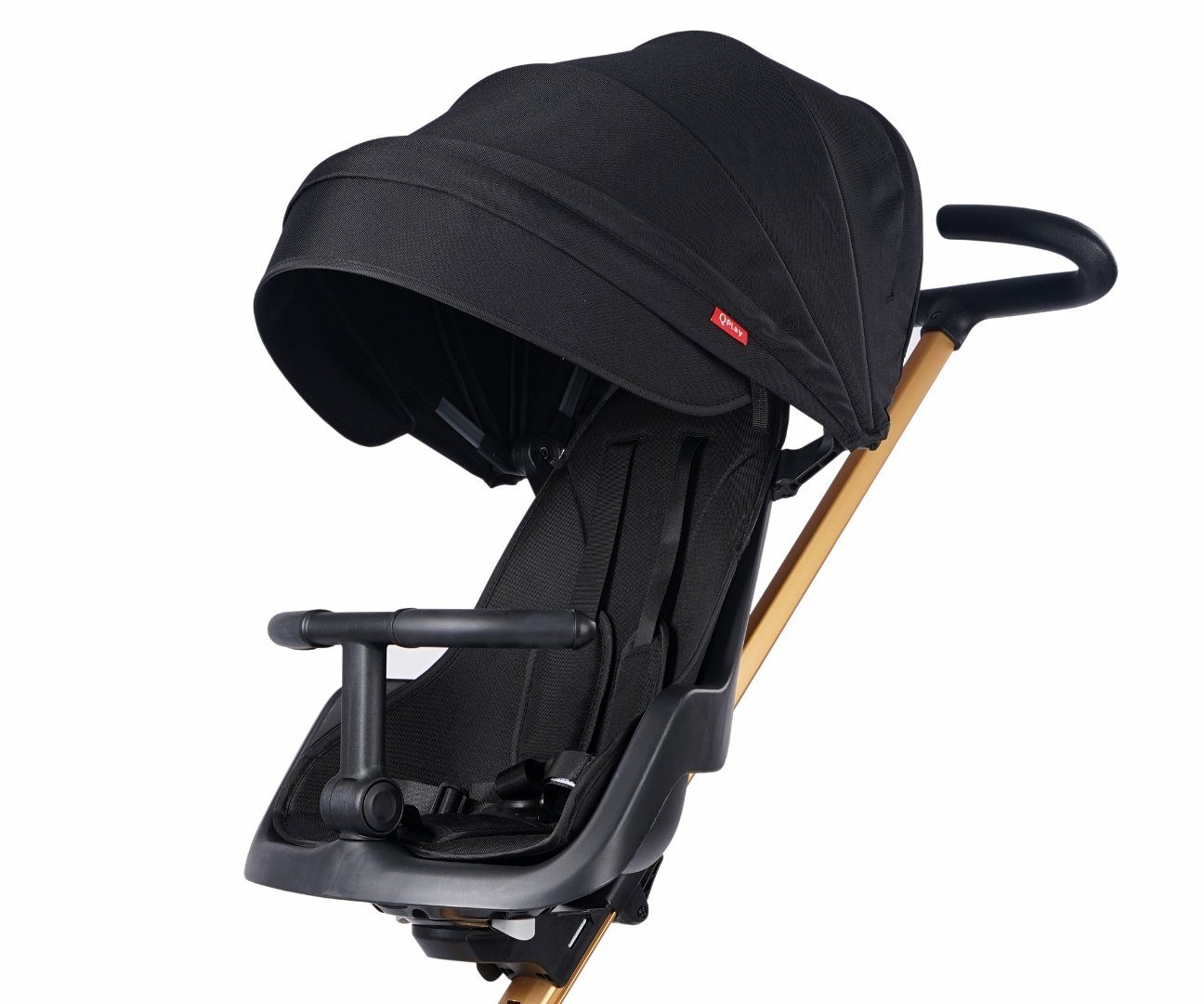 Golden/Schwarz • Kinderwagen Easy 10-36 faltbar Aluminiumrahmen • LeNoSa Sitzdrehfunktion City Monate, Rotationsfunktion • • • Walker Kinder-Buggy EVA-Räder-360°