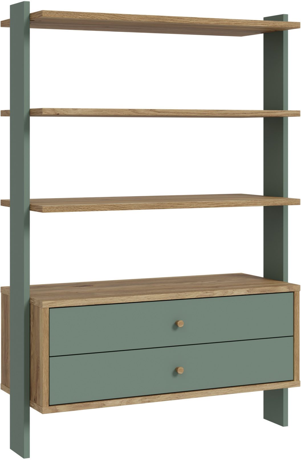 FORTE Standregal Whenua, Regal, Stauraum, trendige Farbkombination, viel Pl günstig online kaufen