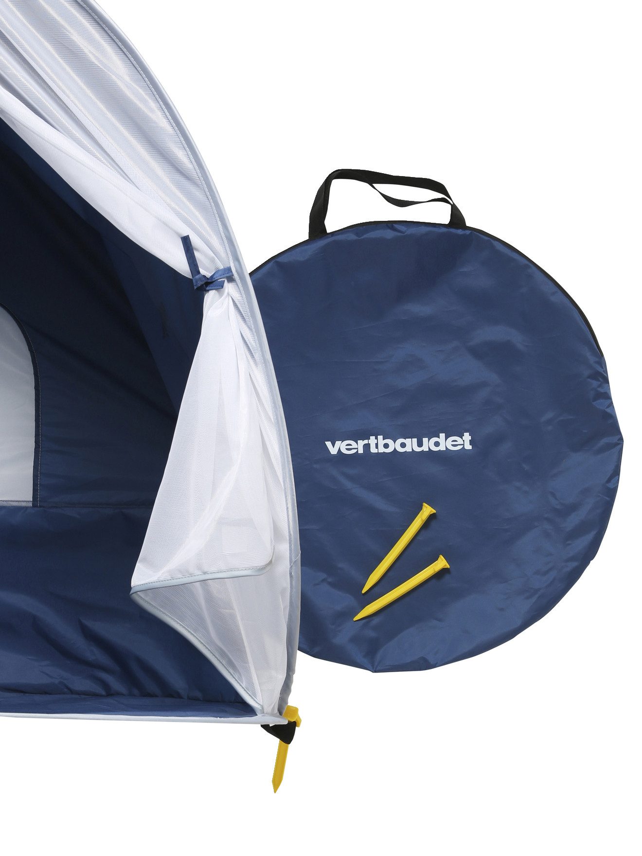 vertbaudet Strandmuschel Strandmuschel mit UV-Schutz, UPF 40+