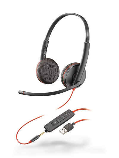 Poly Blackwire C3225 binaural USB-A & 3,5 mm Kopfhörer