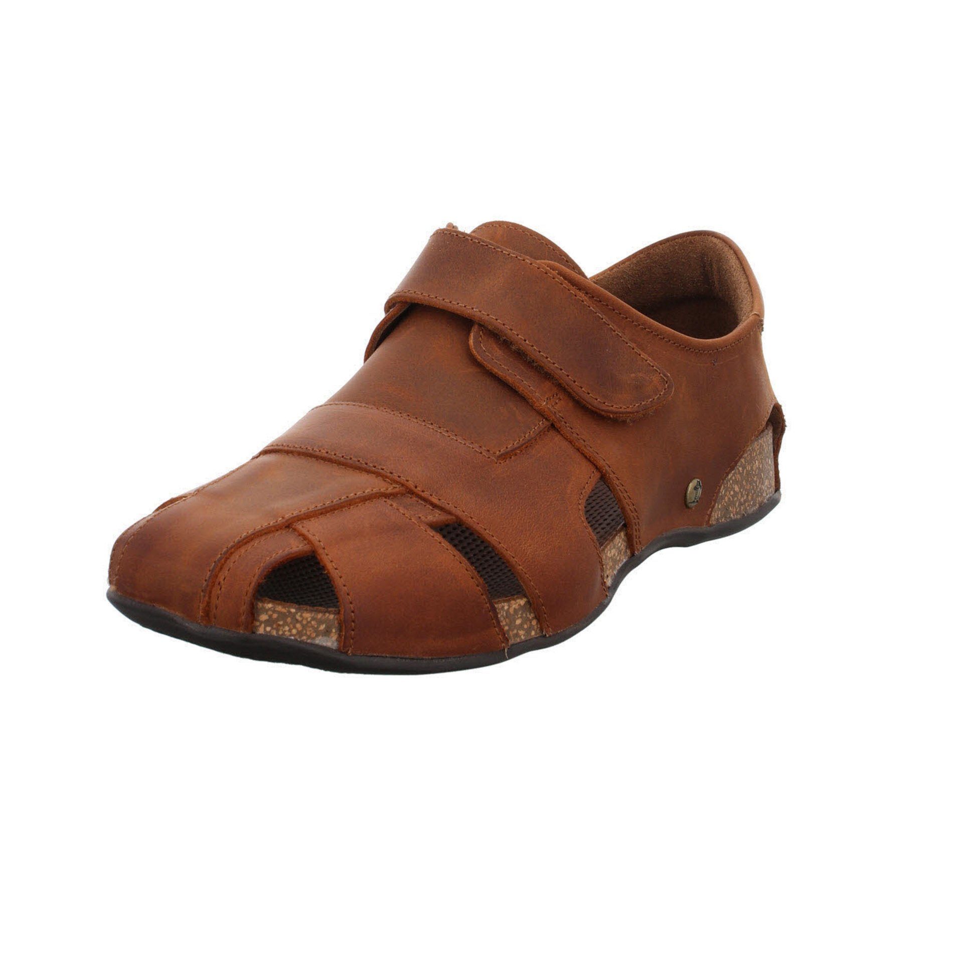 Panama Jack Herren Sandalen Fletcher Basics C5 Sandale Sandale Fettleder braun-mittel