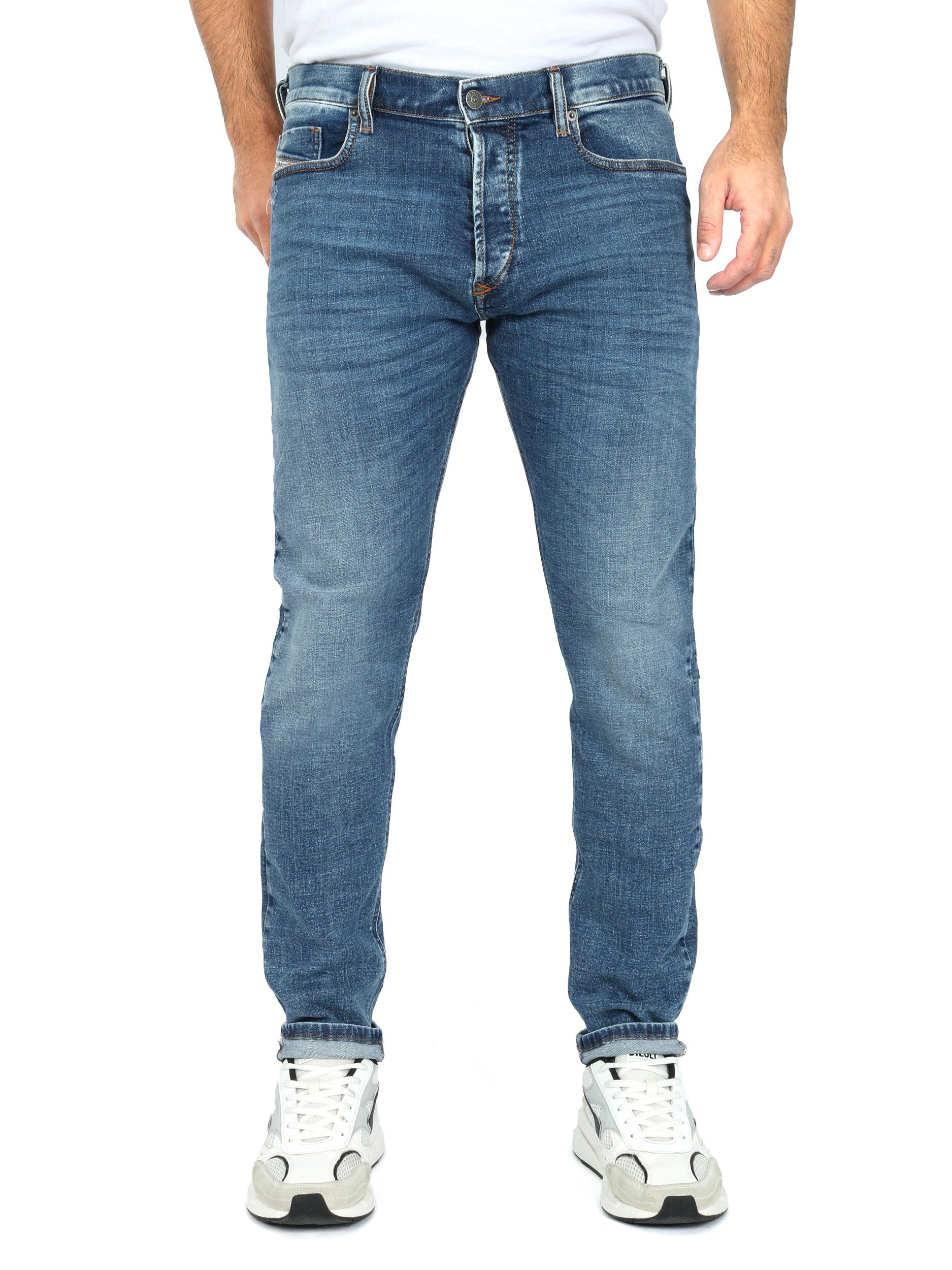 Diesel Slim-fit-Jeans Tapered Stretch Röhrenjeans - Tepphar-X R969X - Länge günstig online kaufen
