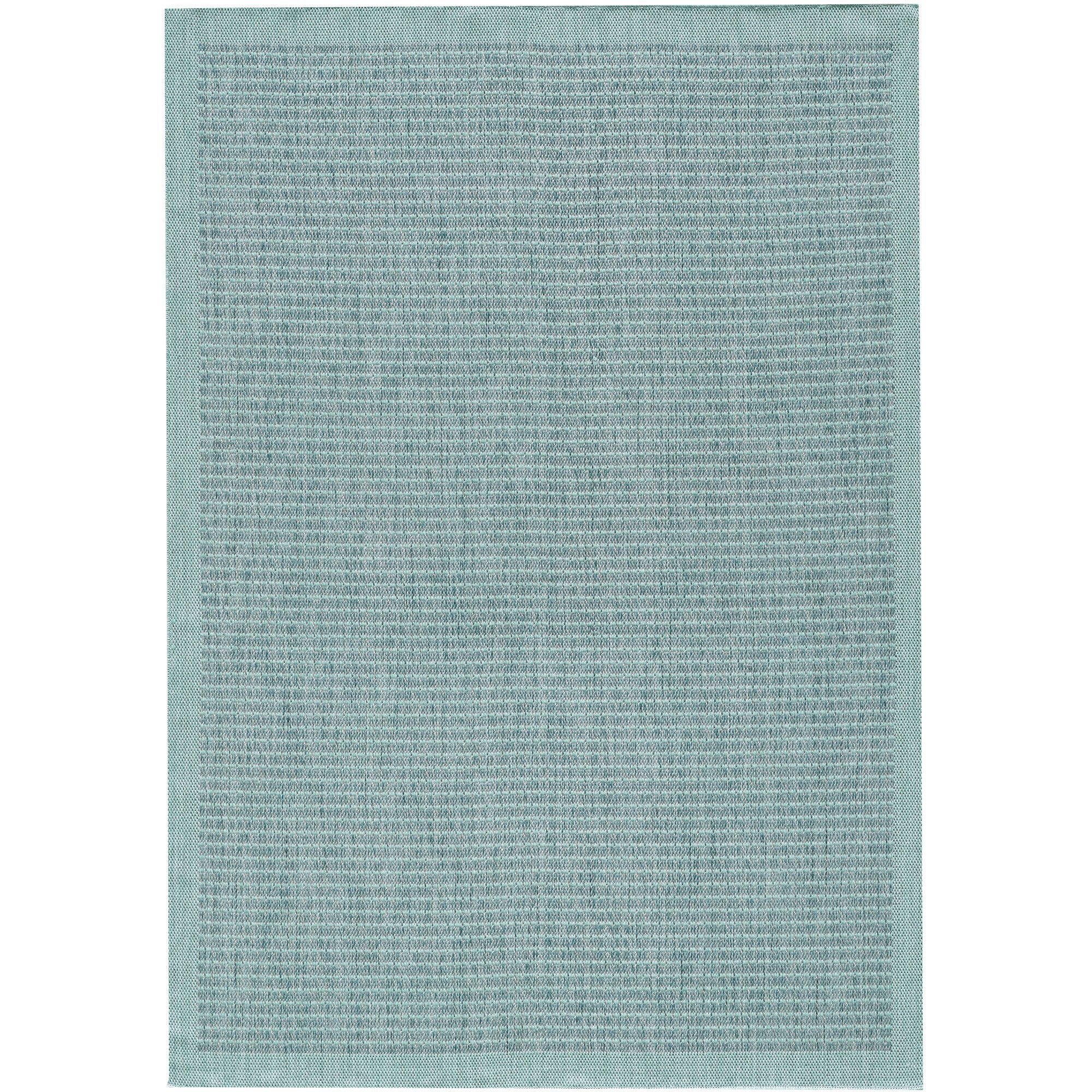 SIMPEX24 Outdoorteppich Unicolor, Läufer, Höhe: 3 mm, Teppich Wetterfest Waschbar Balkon, Garten, Terrasse und Küchenteppich