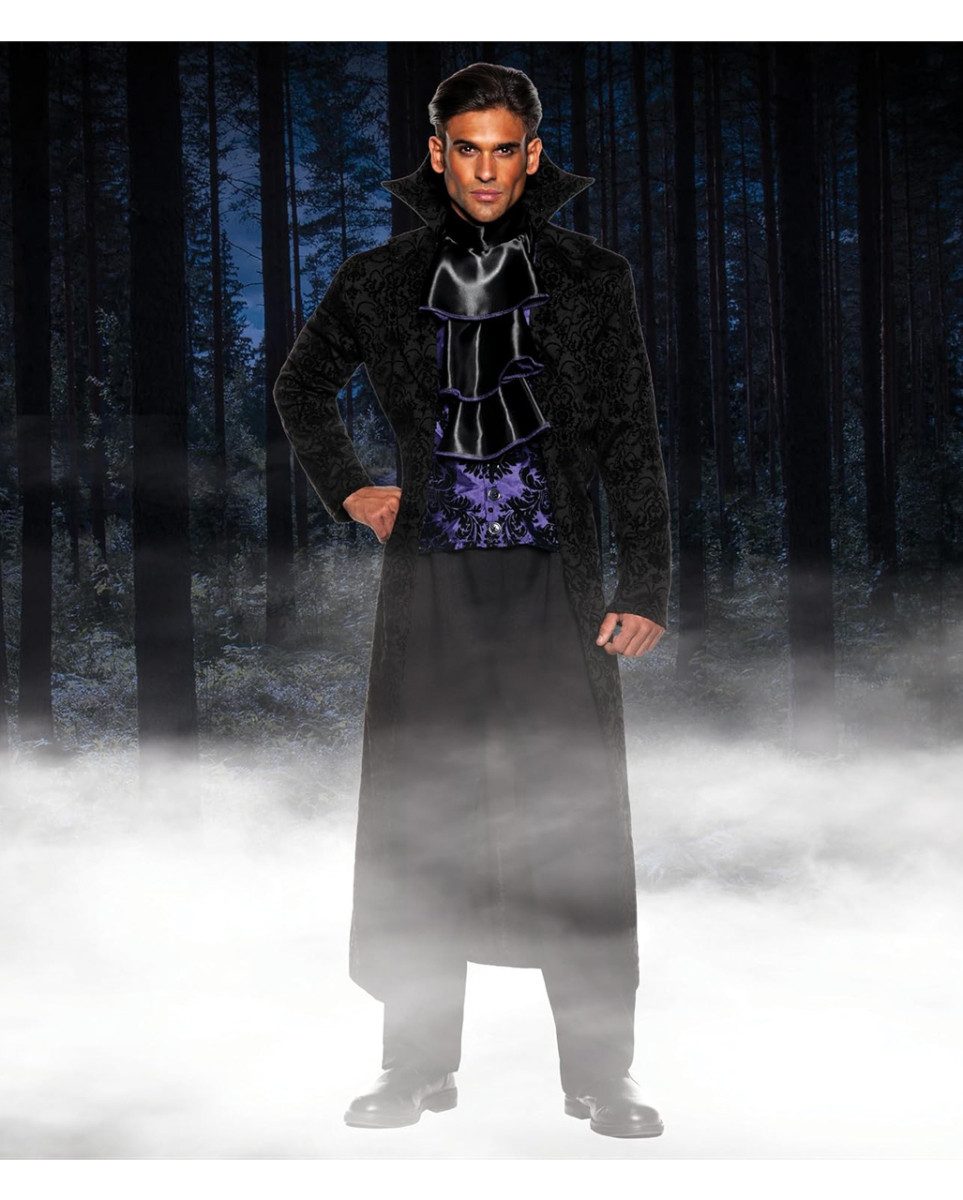 Horror-Shop Vampir-Kostüm Herrenkostüm aristokratischer Vampir für Halloween