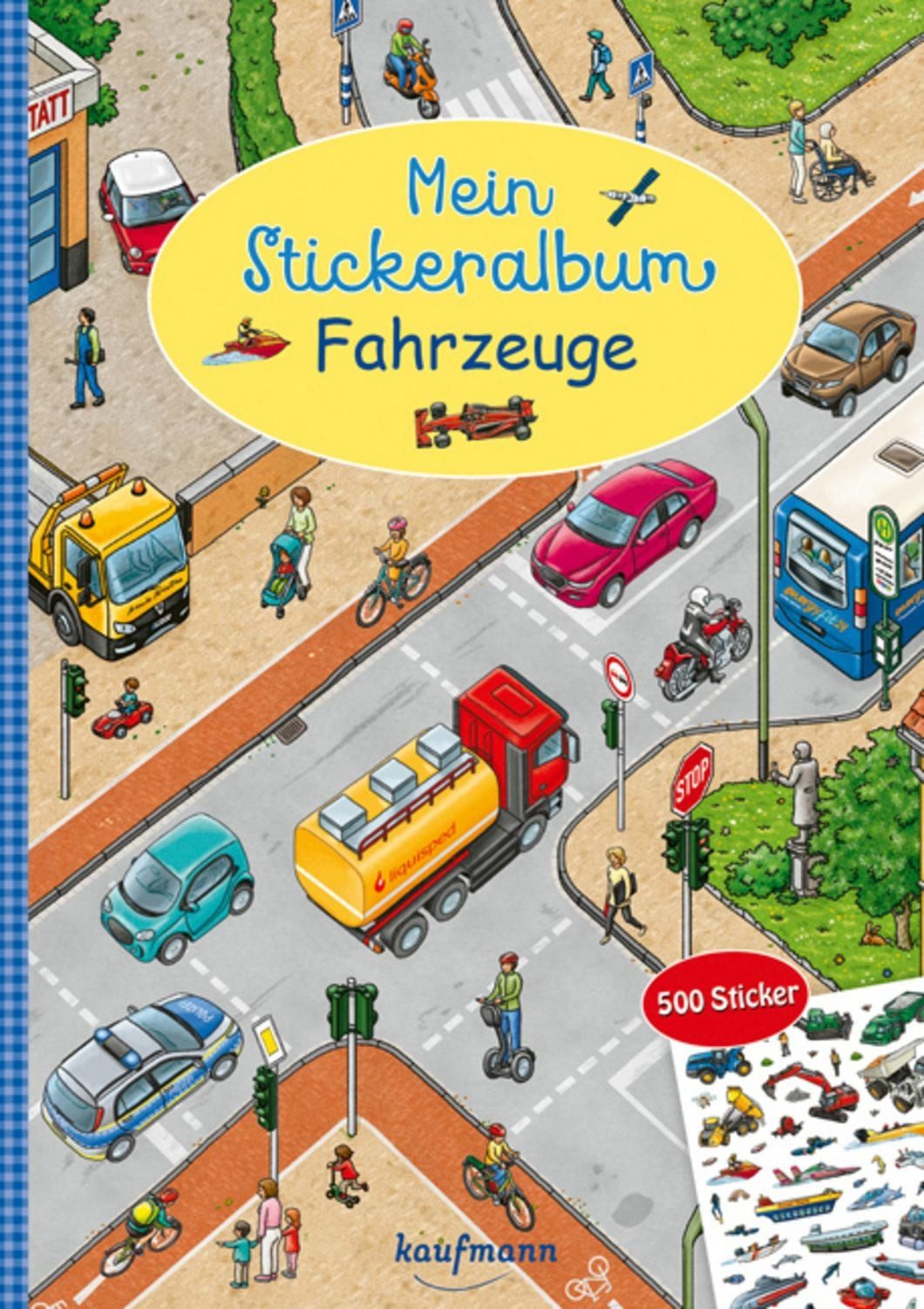 Mein Stickeralbum Fahrzeuge / Laura Lamping
