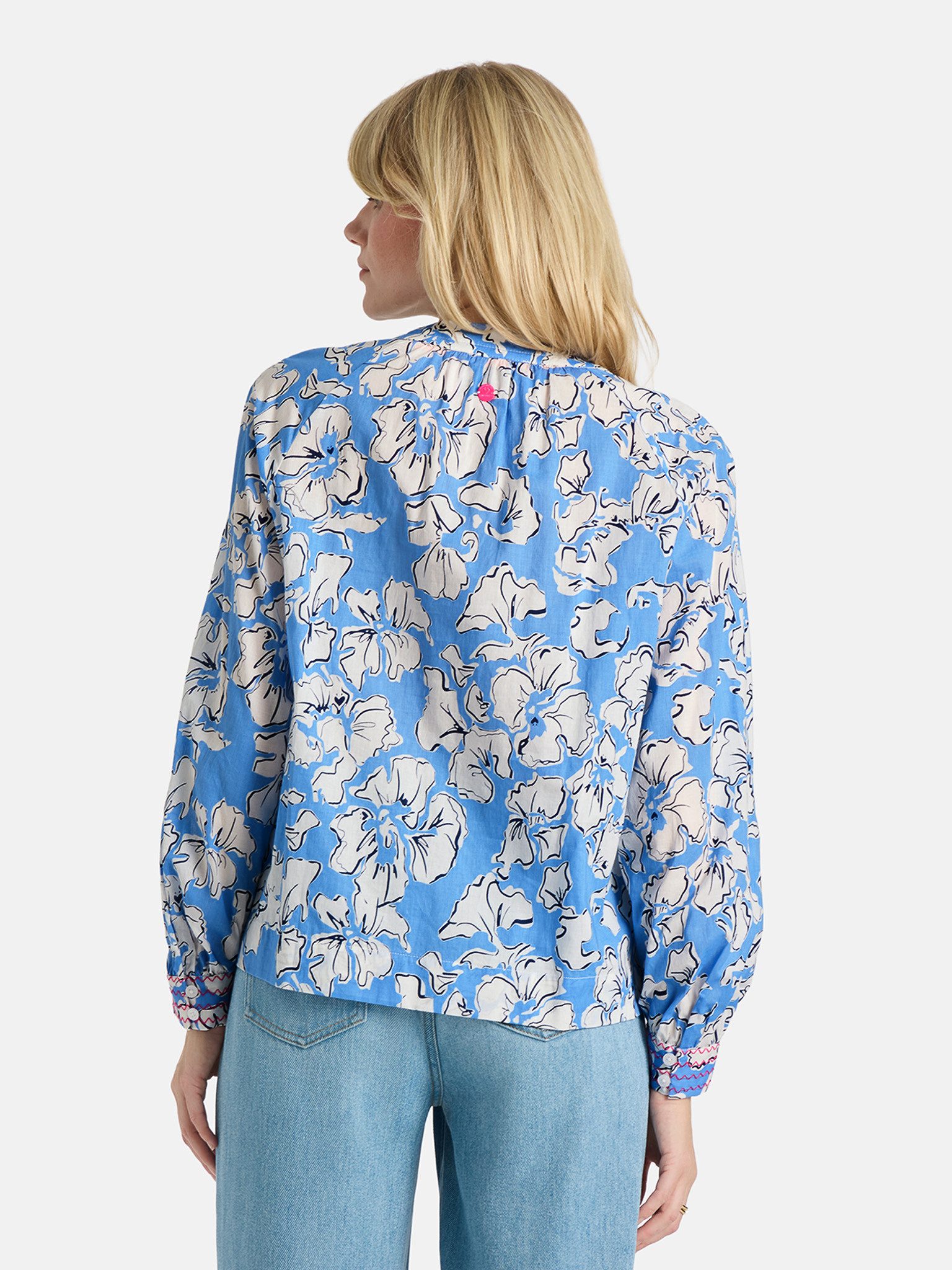 Lieblingsstück Klassische Bluse RukaniL aus 100% Baumwolle – Bild 4 von 5